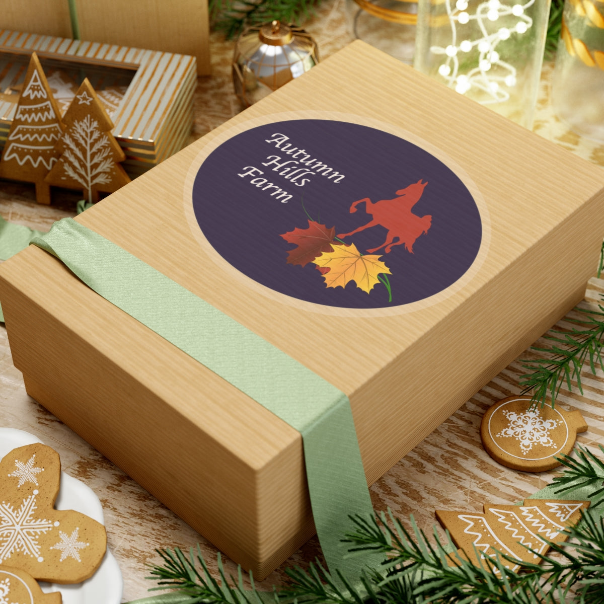 Stickers - 2 sizes, clear or white trim