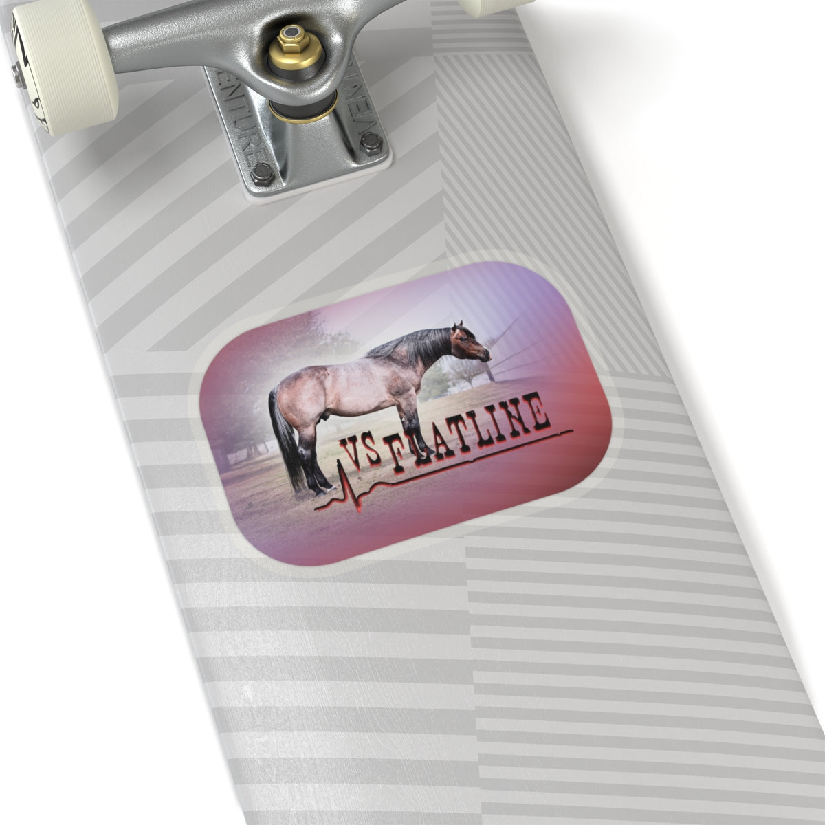 Stickers - 2 sizes, clear or white trim
