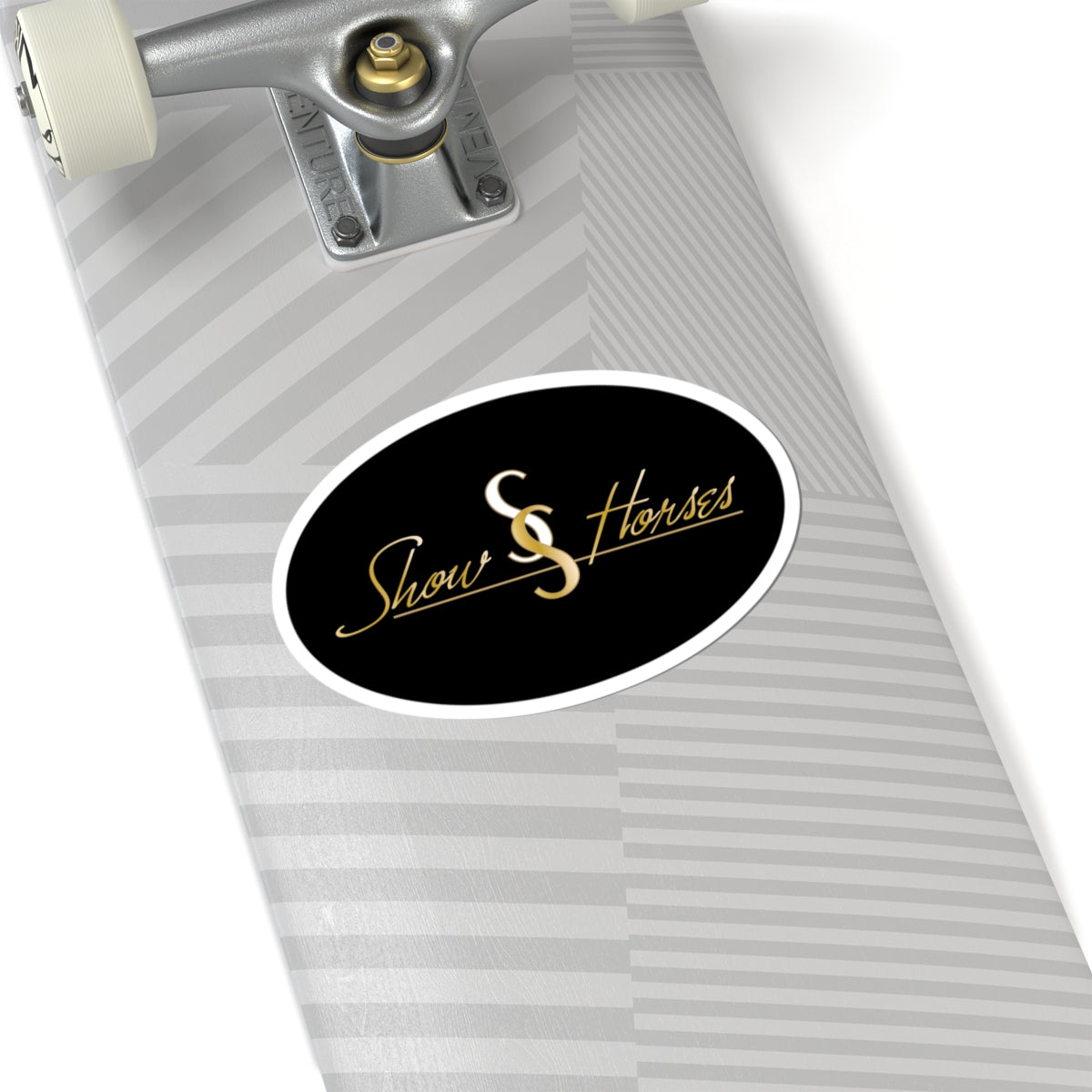 Stickers - 2 sizes, clear or white trim