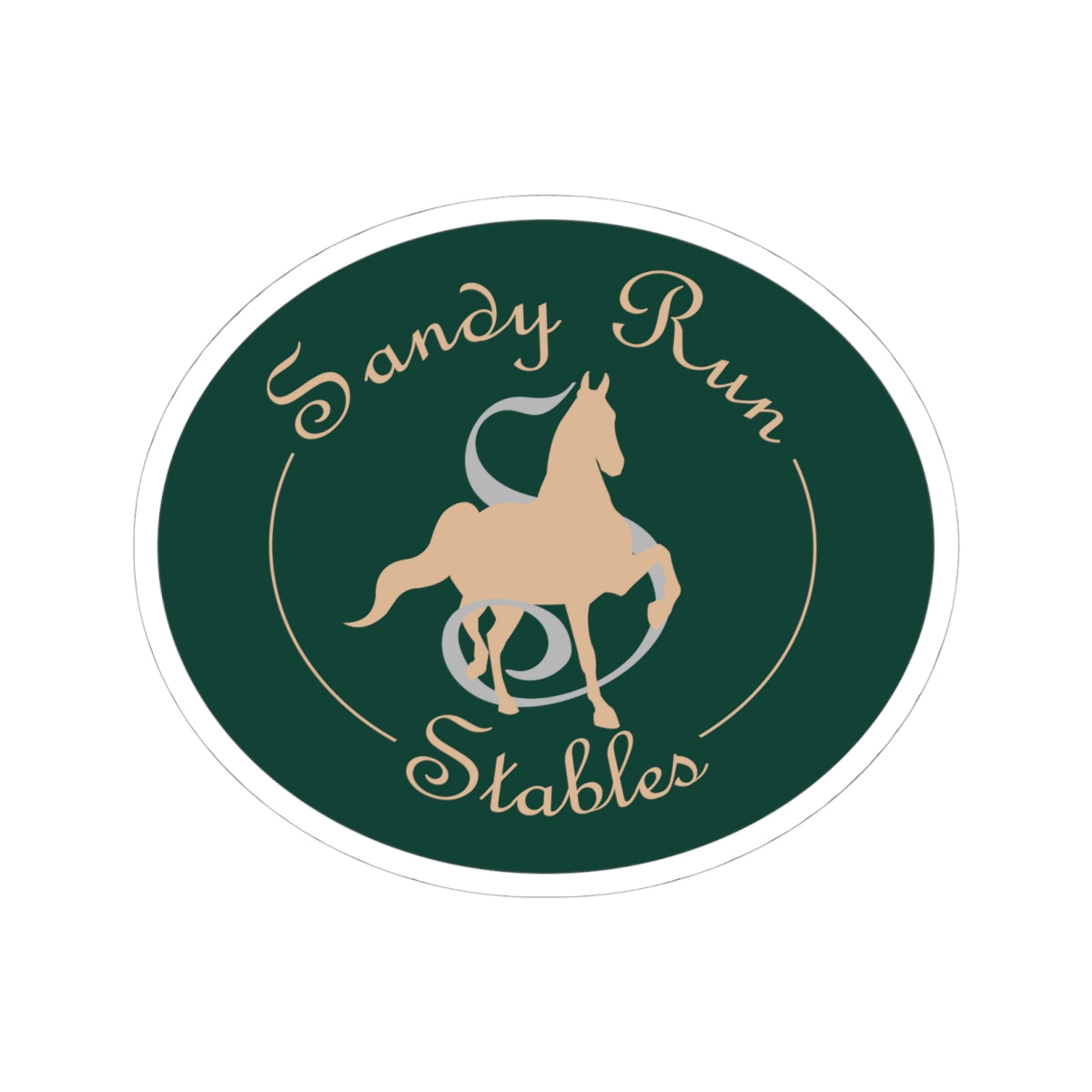 Stickers - 2 sizes, clear or white trim