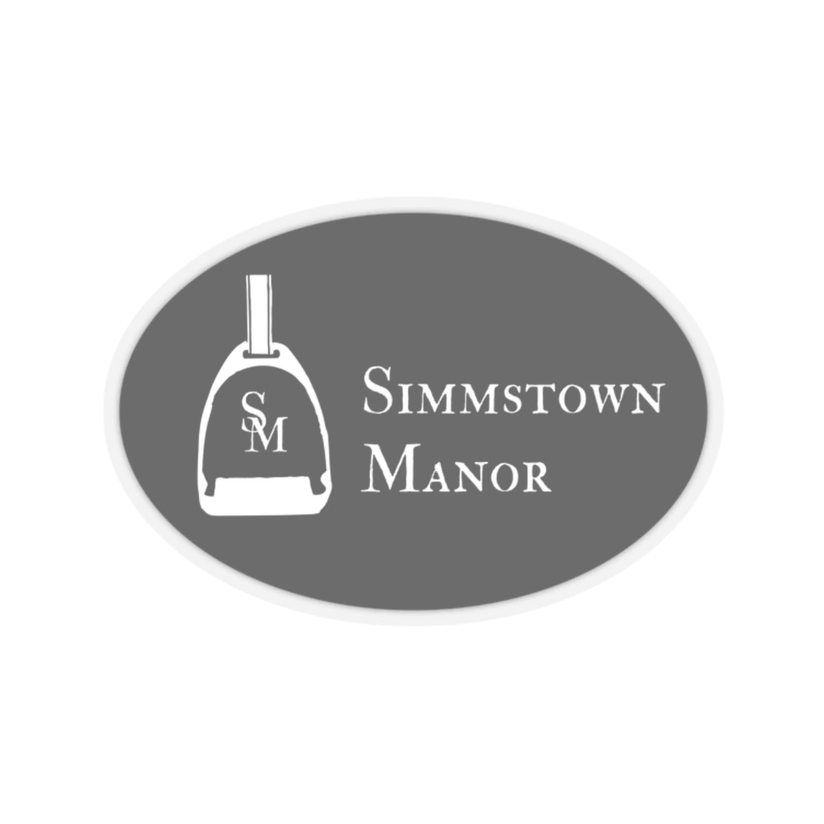 Stickers - 2 sizes, clear or white trim