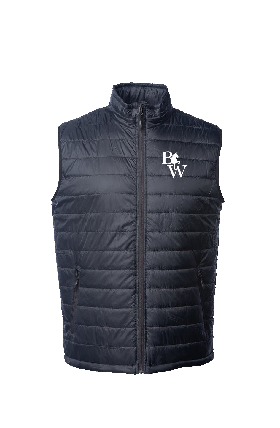 Embroidered Mens Puffer Vest