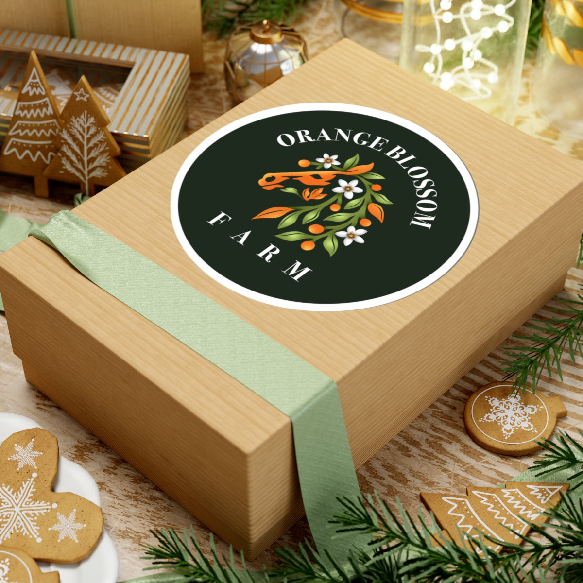 Stickers - 2 sizes, clear or white trim