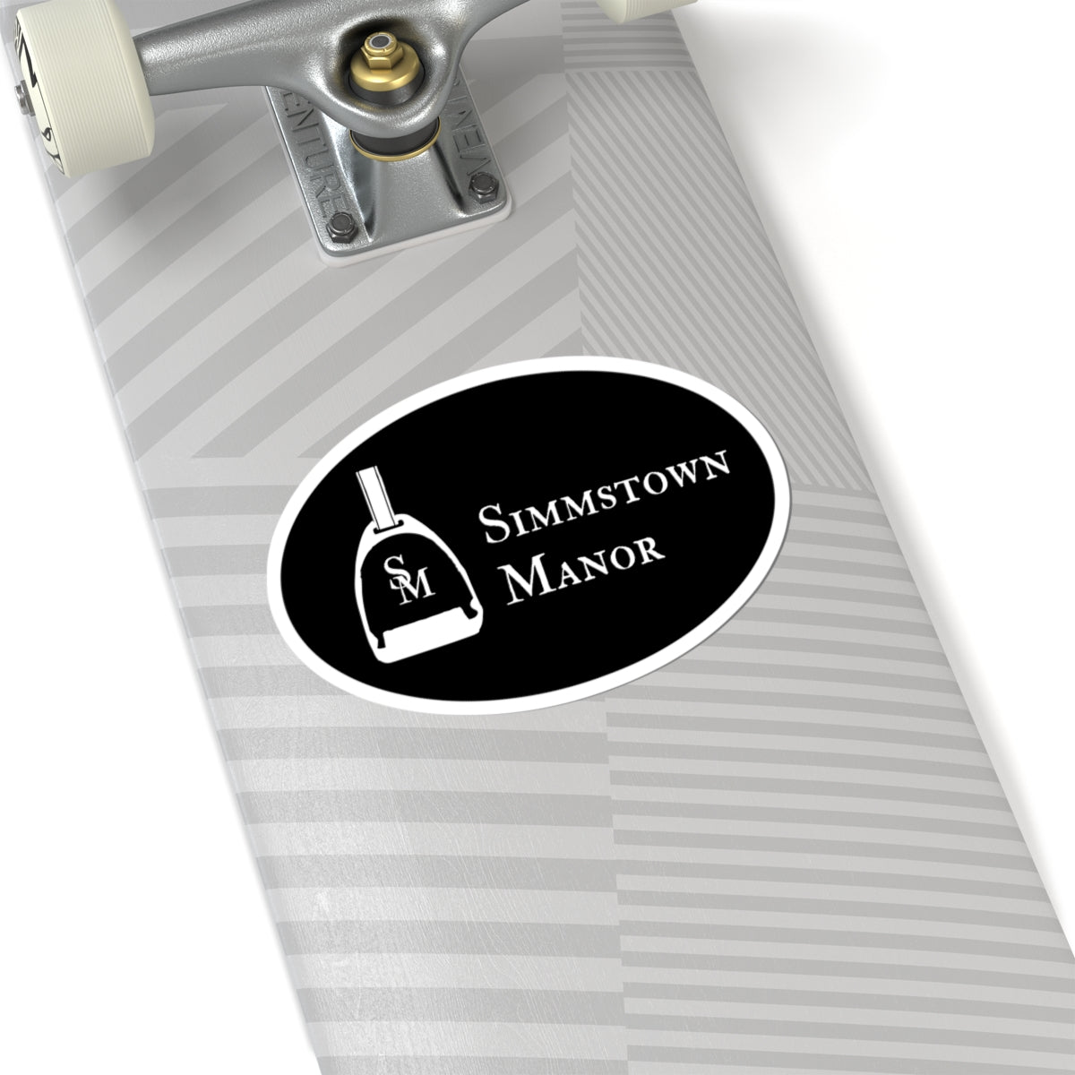 Stickers - 2 sizes, clear or white trim