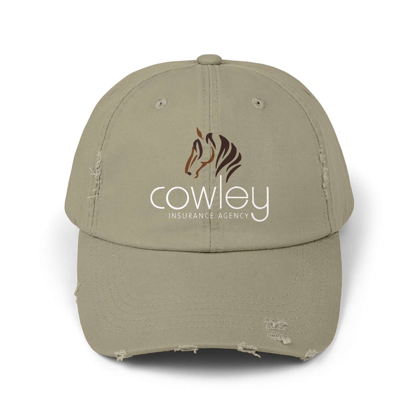 Distressed Cotton Cap