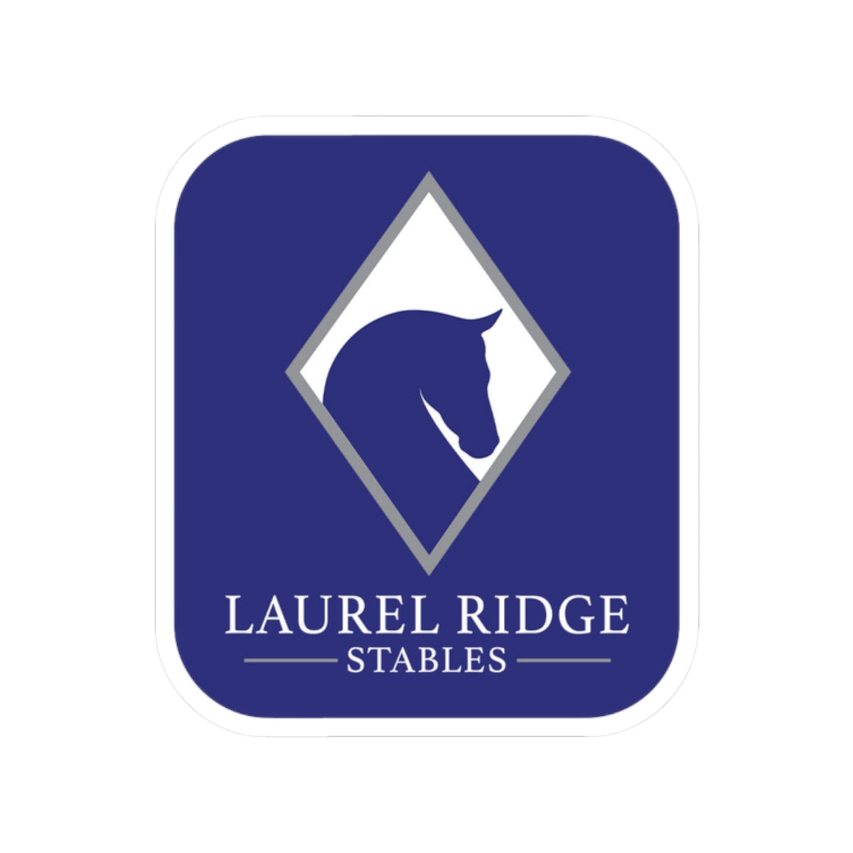 Stickers - 2 sizes, clear or white trim