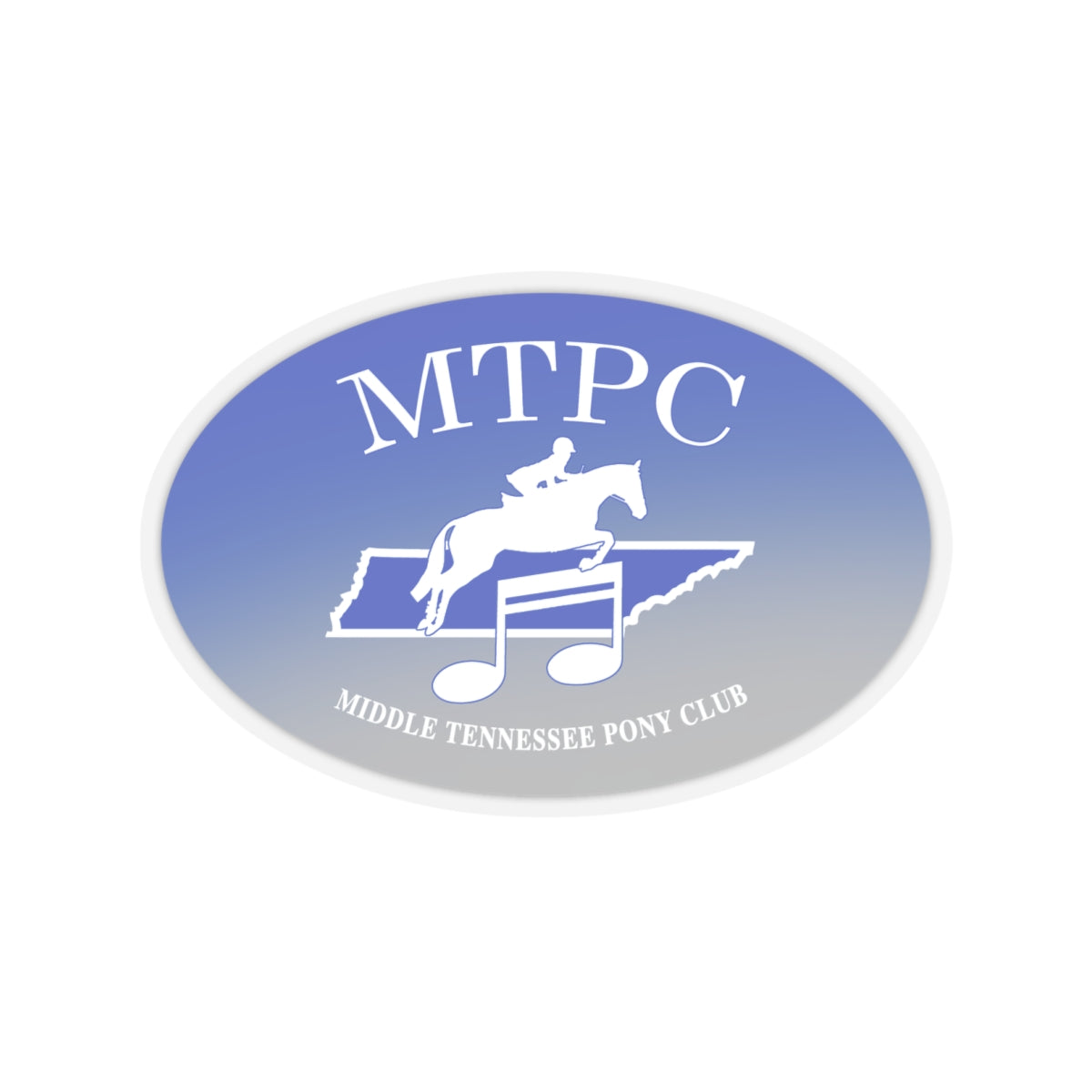 Stickers - 2 sizes, clear or white trim