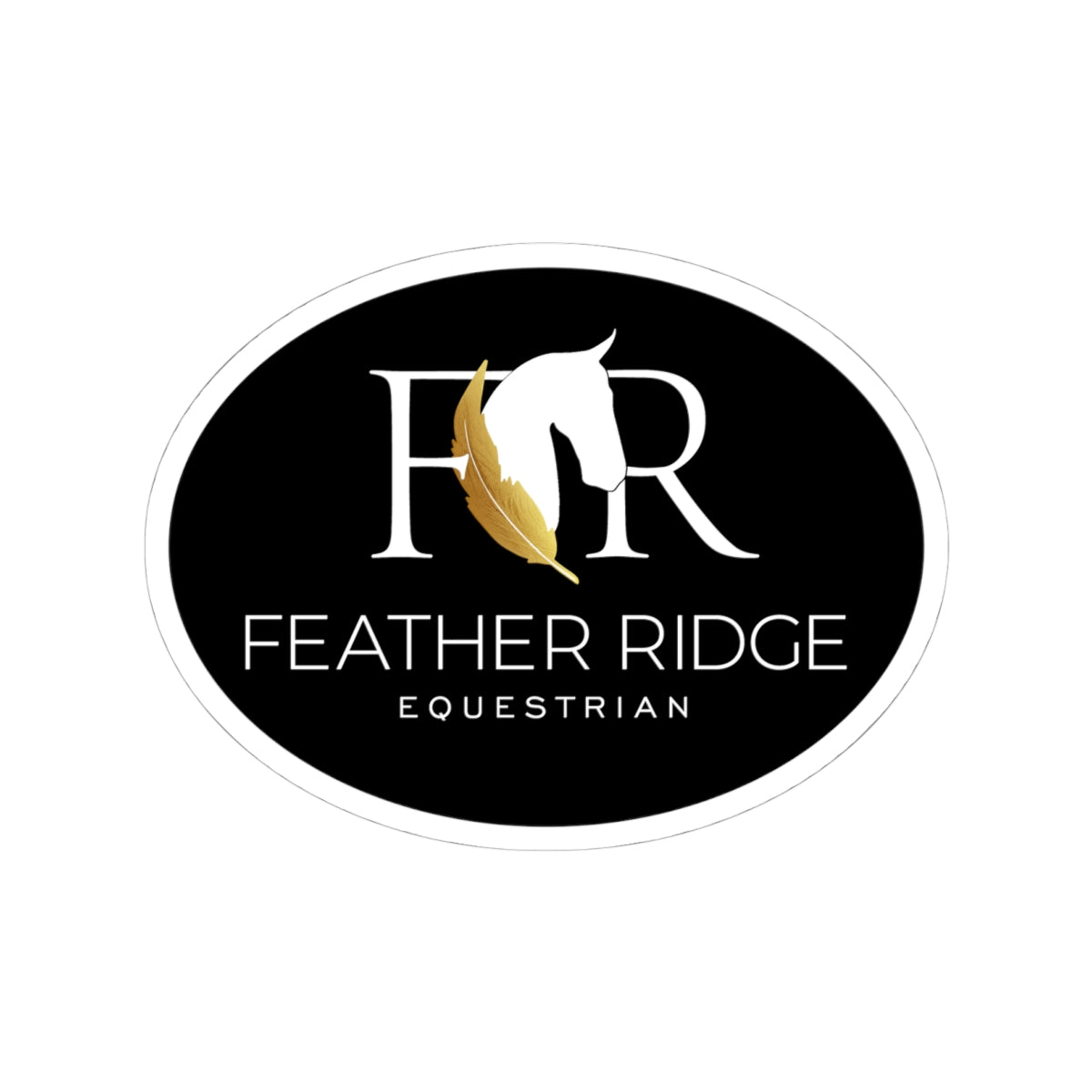 Stickers - 2 sizes, clear or white trim