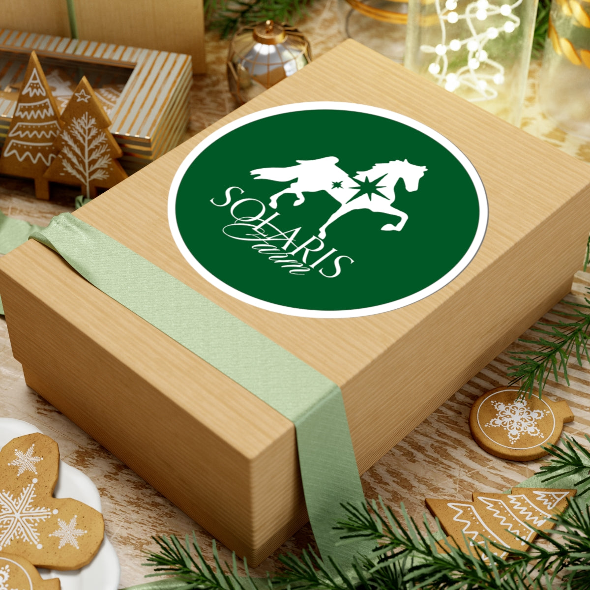 Stickers - 2 sizes, clear or white trim