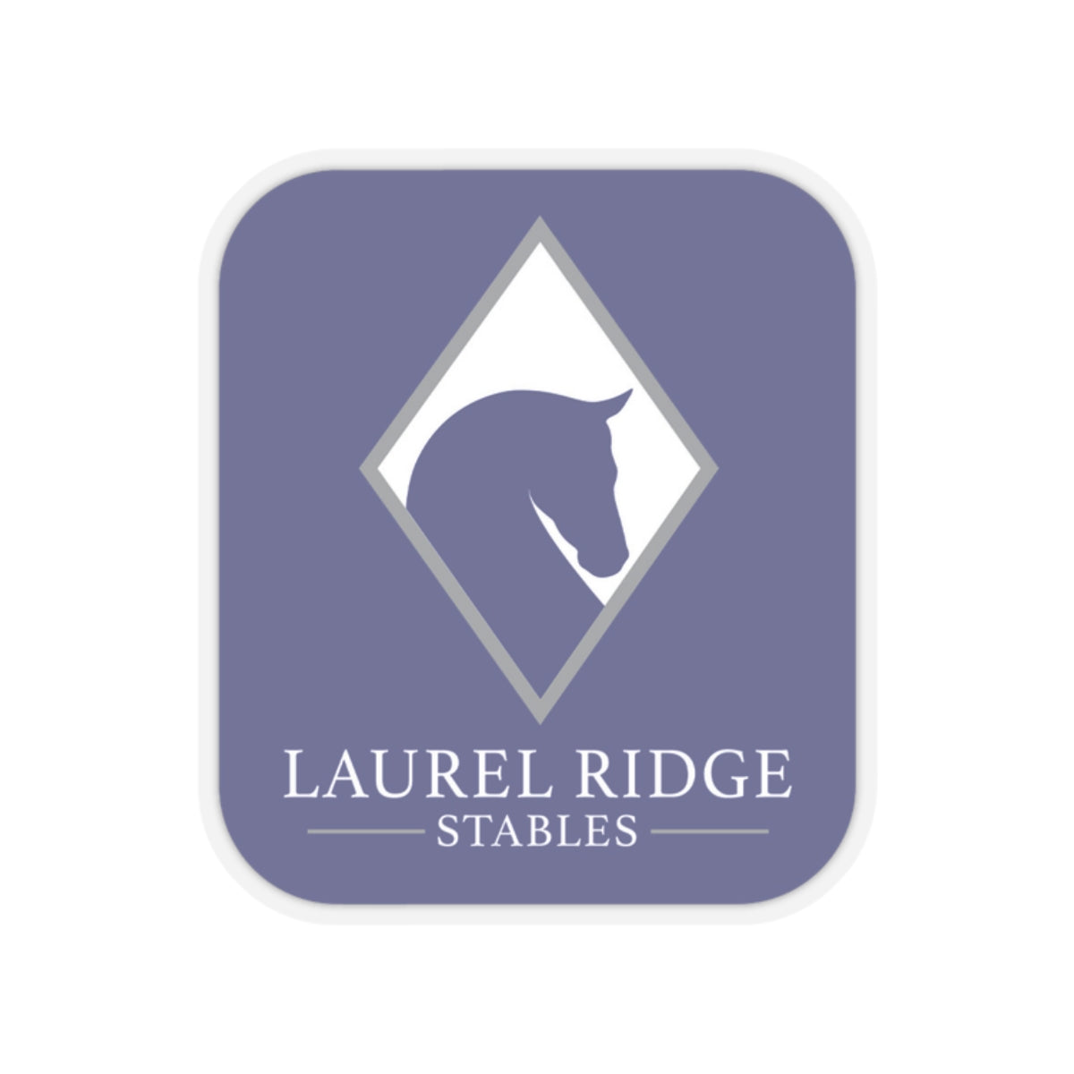 Stickers - 2 sizes, clear or white trim