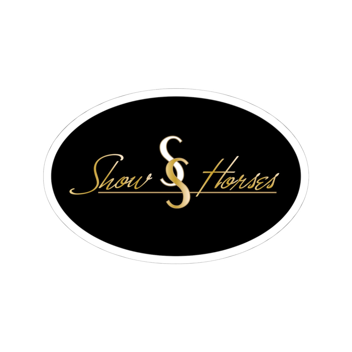 Stickers - 2 sizes, clear or white trim