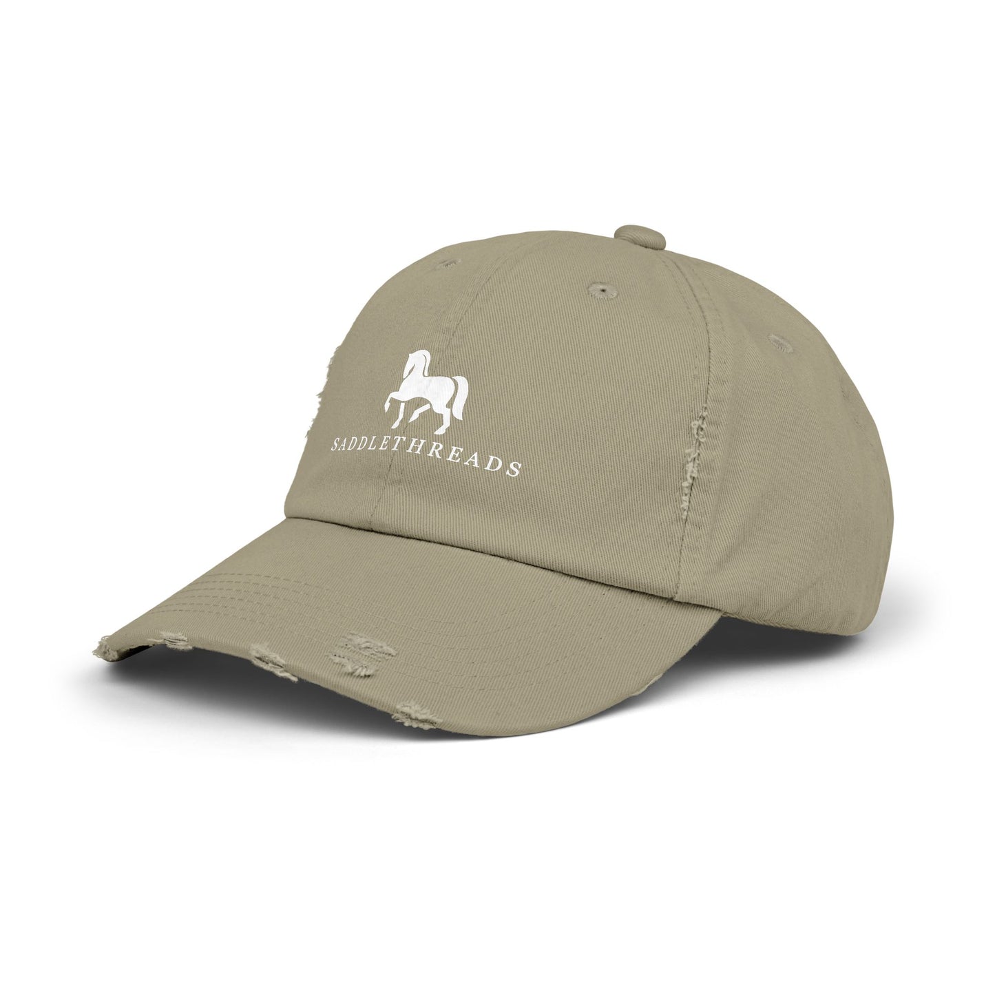 Distressed Cotton Cap