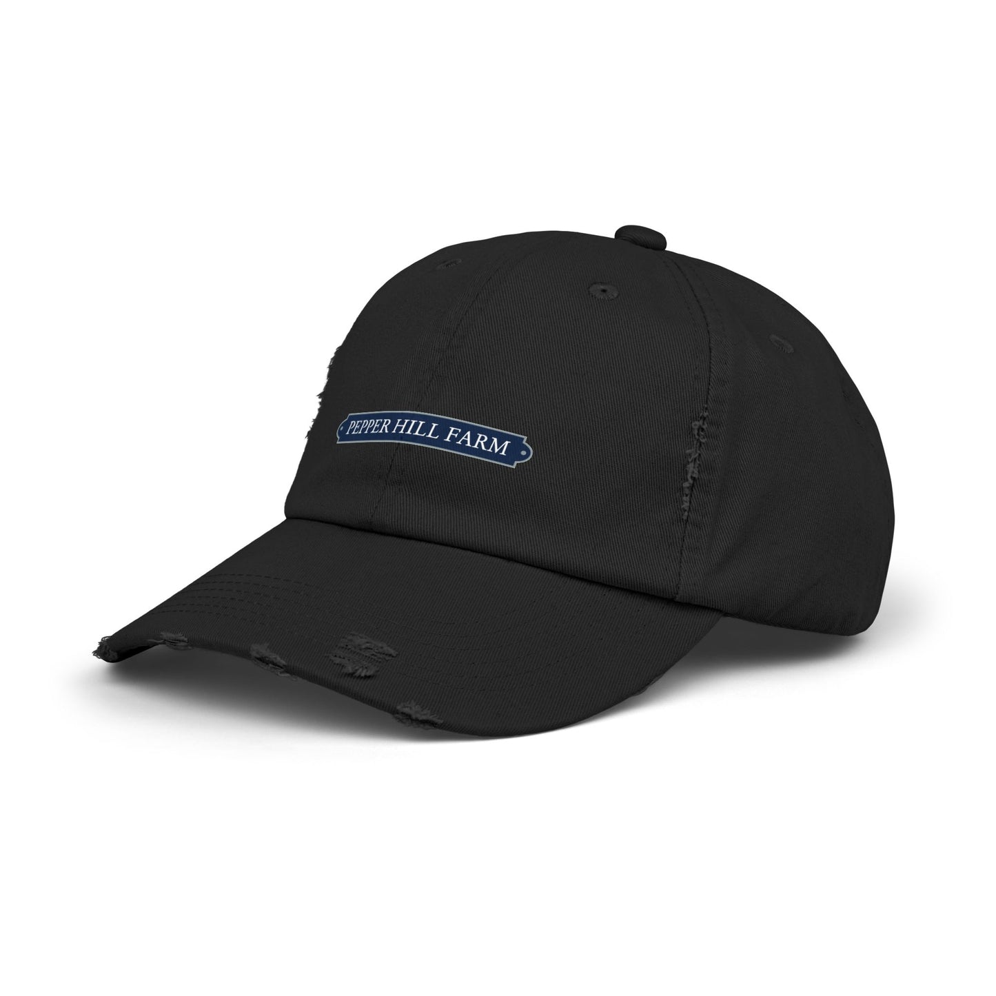 Distressed Cotton Cap