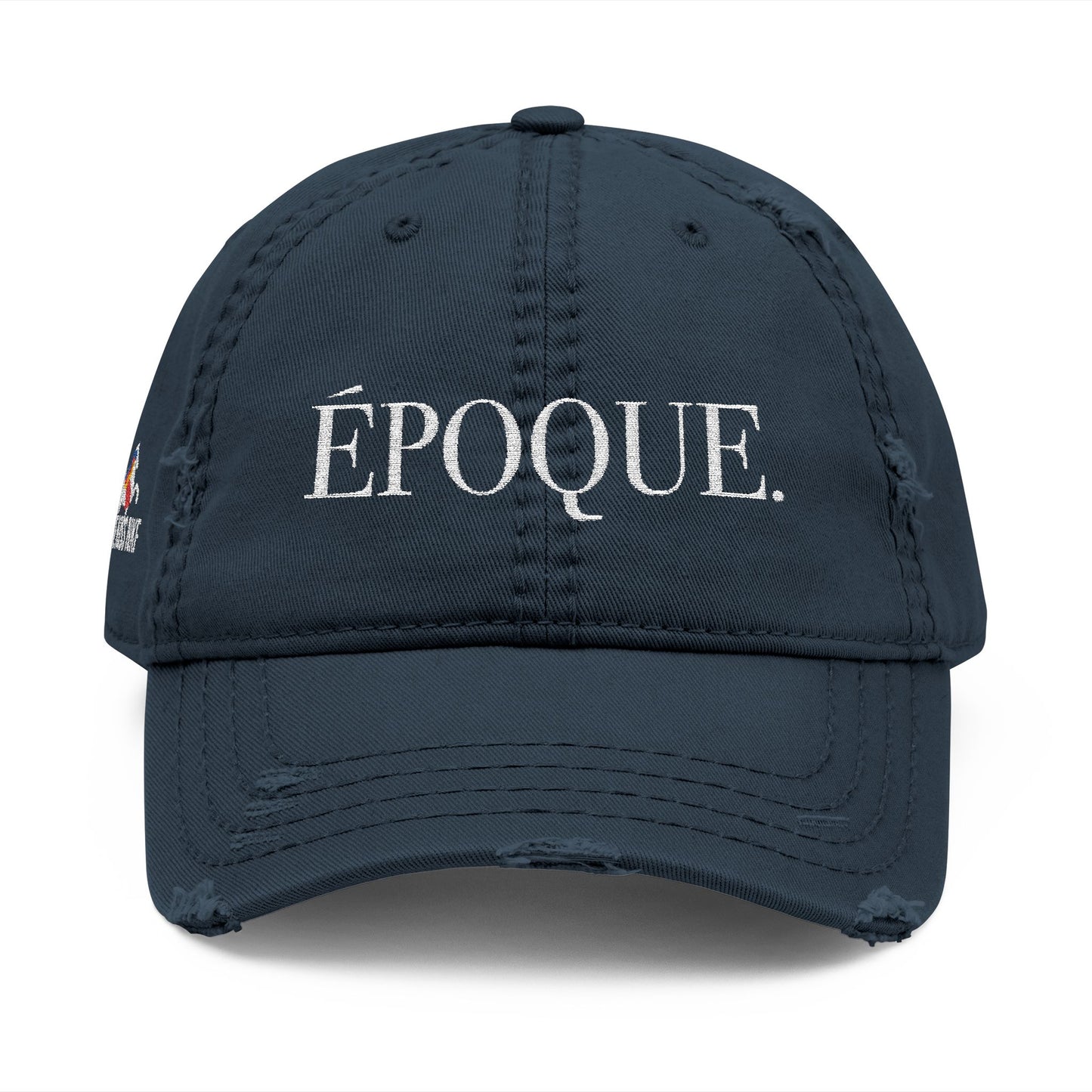 Époque. - Embroidered Distressed Hat