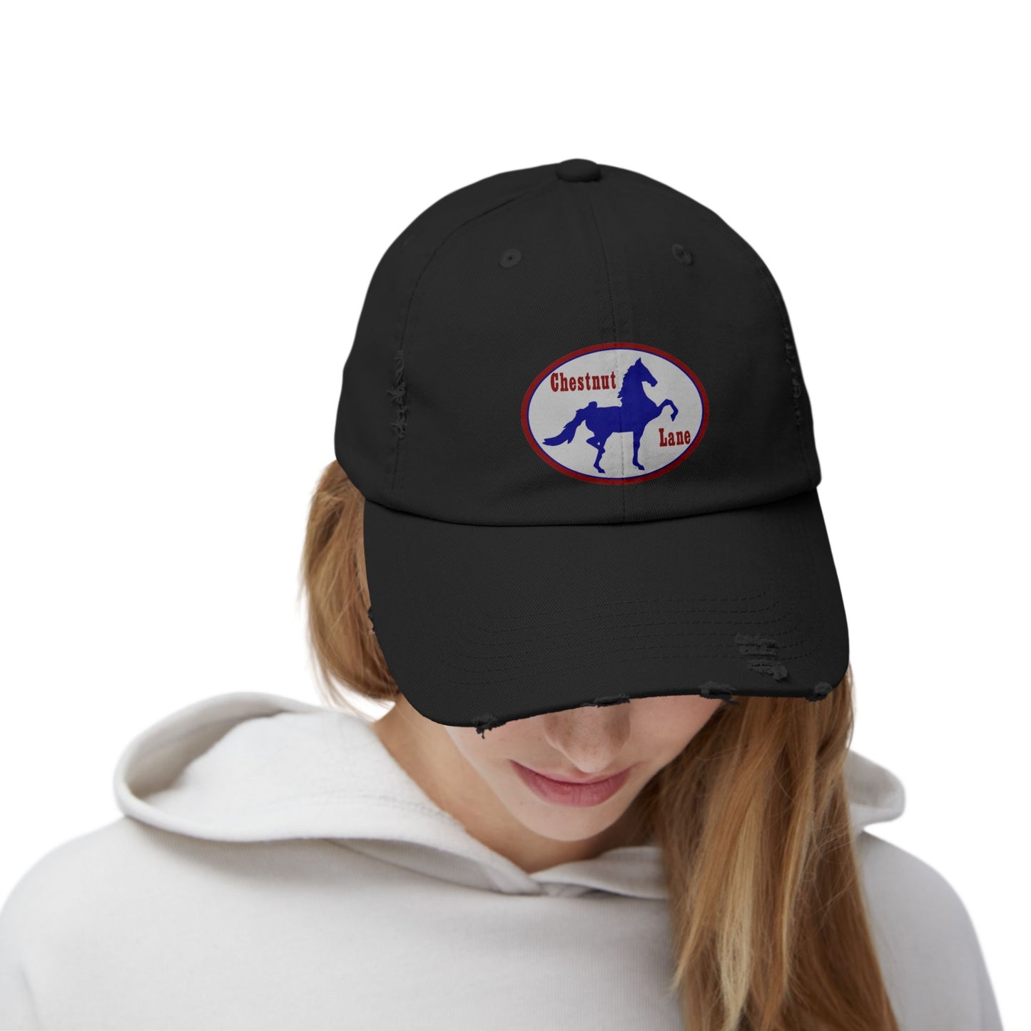 Distressed Cotton Cap