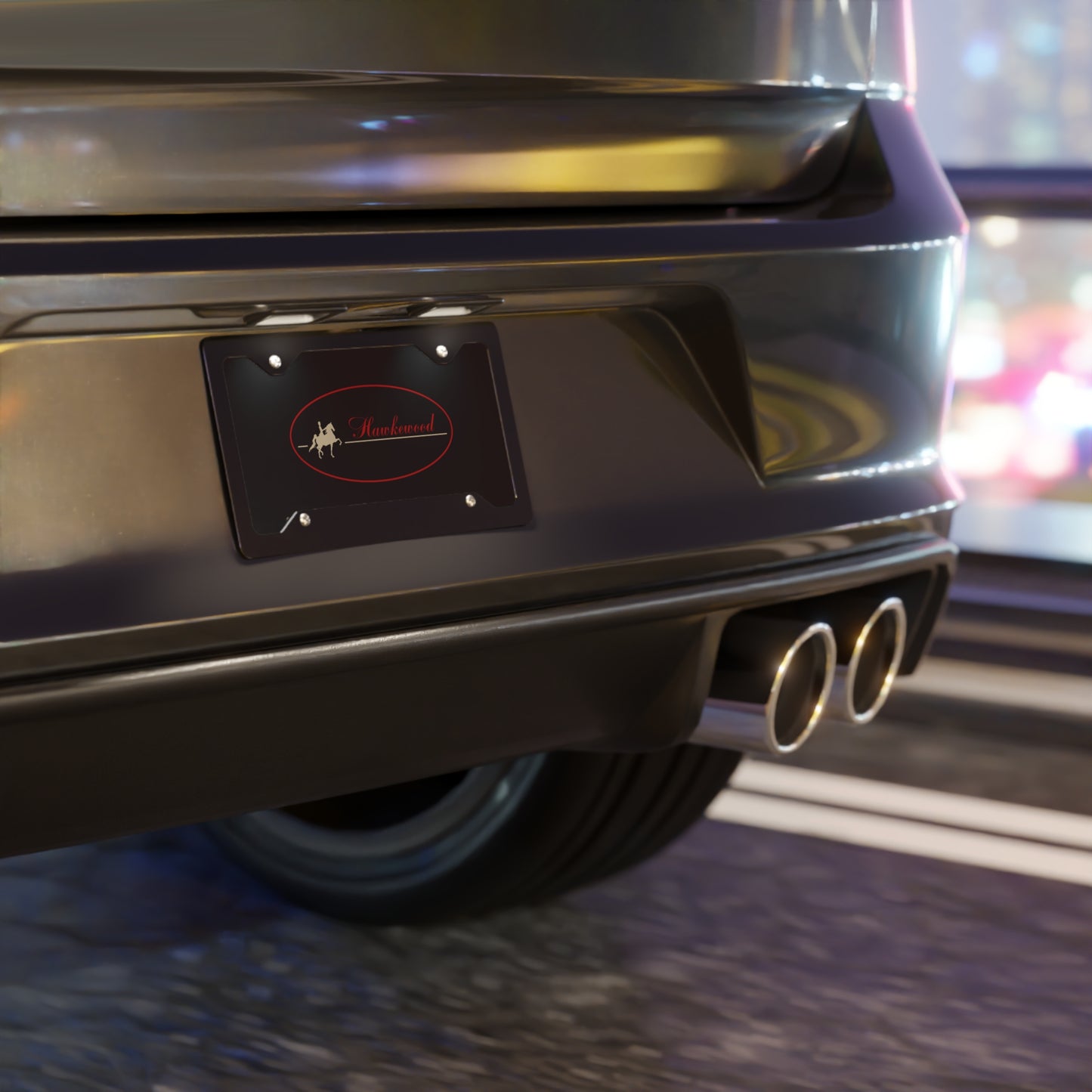 Vanity License Plate