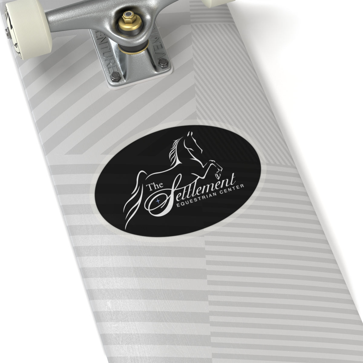 Stickers - 2 sizes, clear or white trim