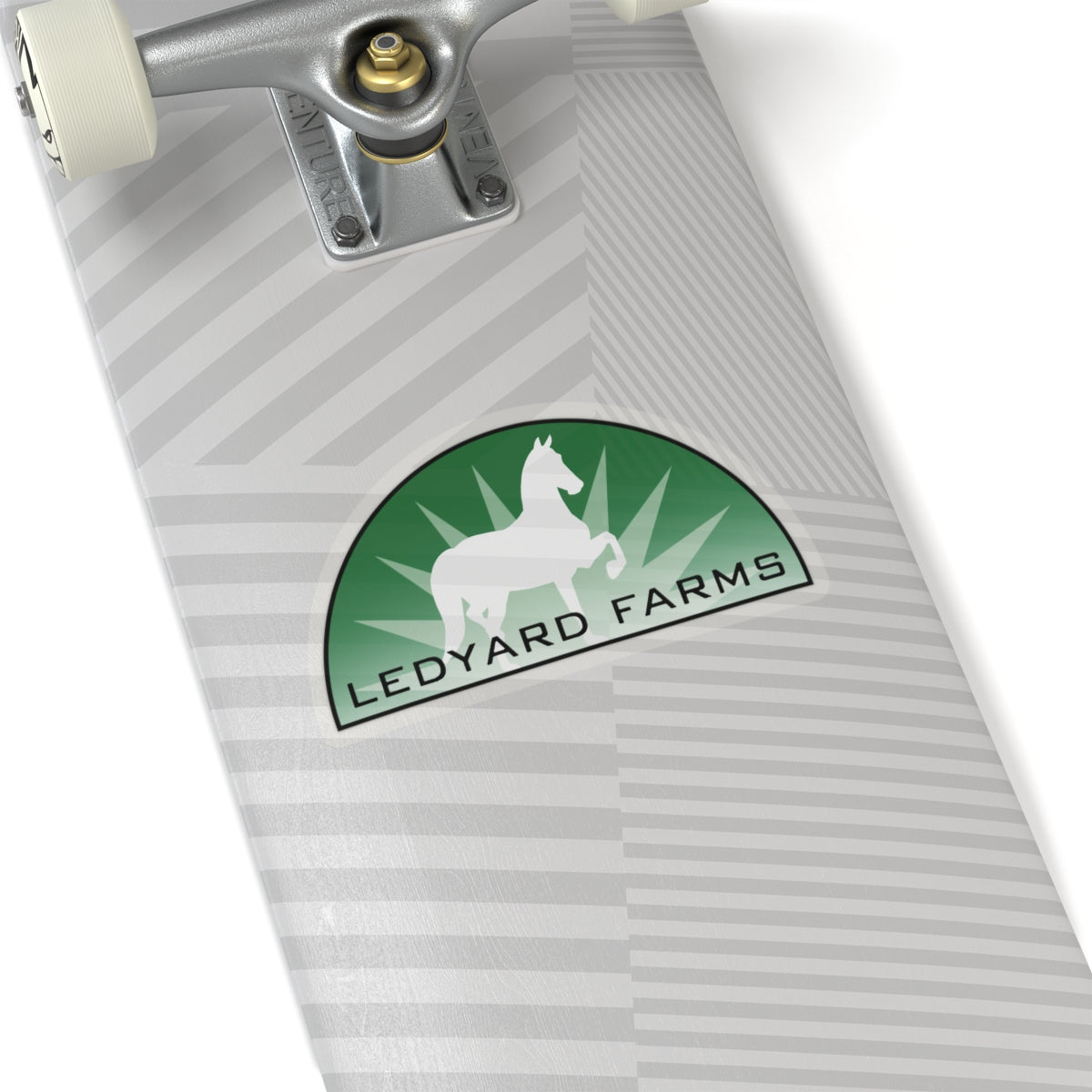 Stickers - 2 sizes, clear or white trim