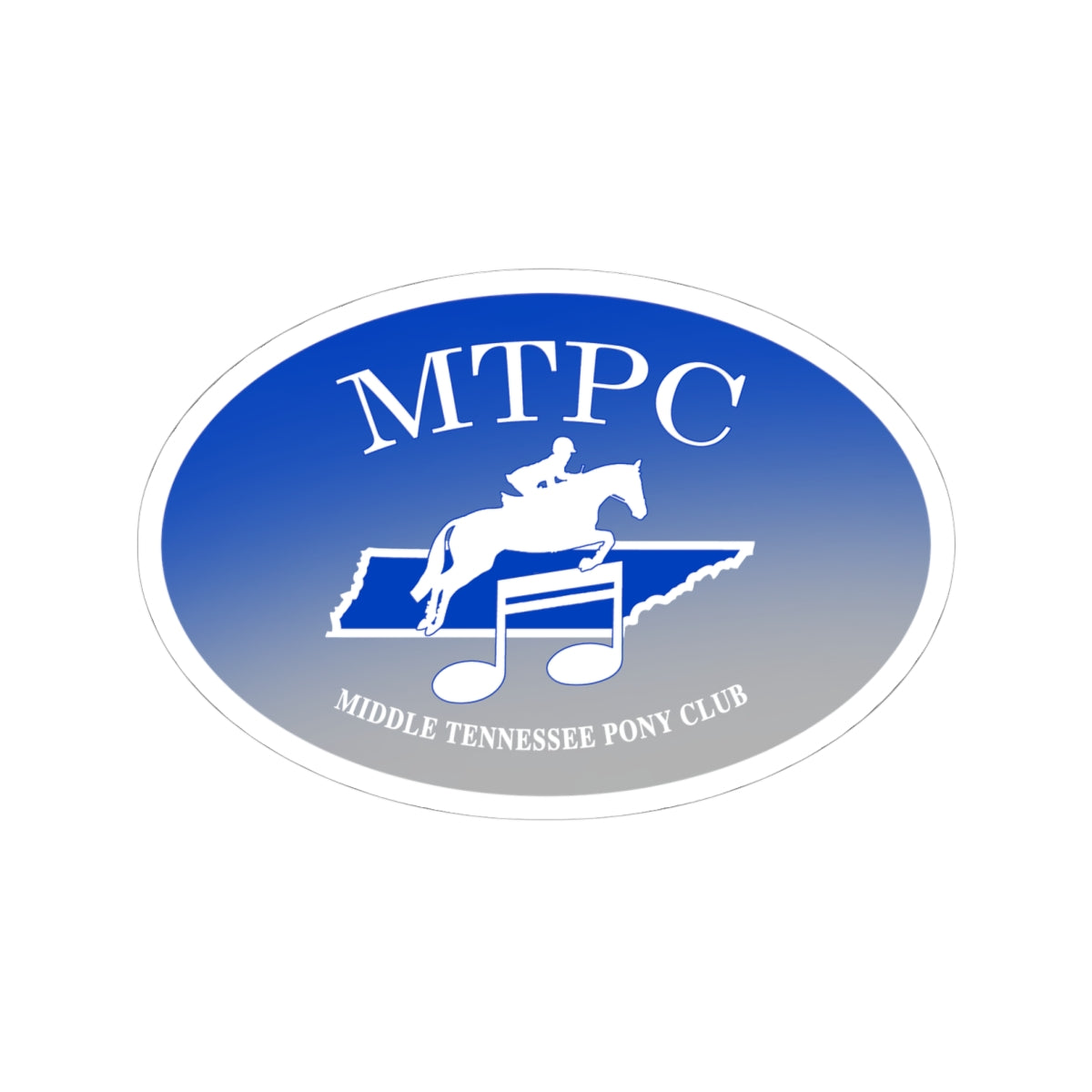 Stickers - 2 sizes, clear or white trim