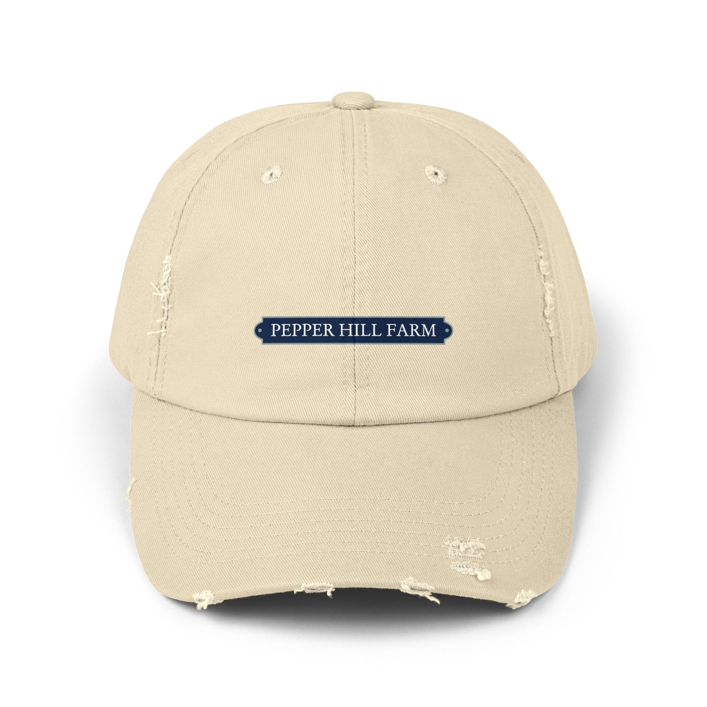 Distressed Cotton Cap