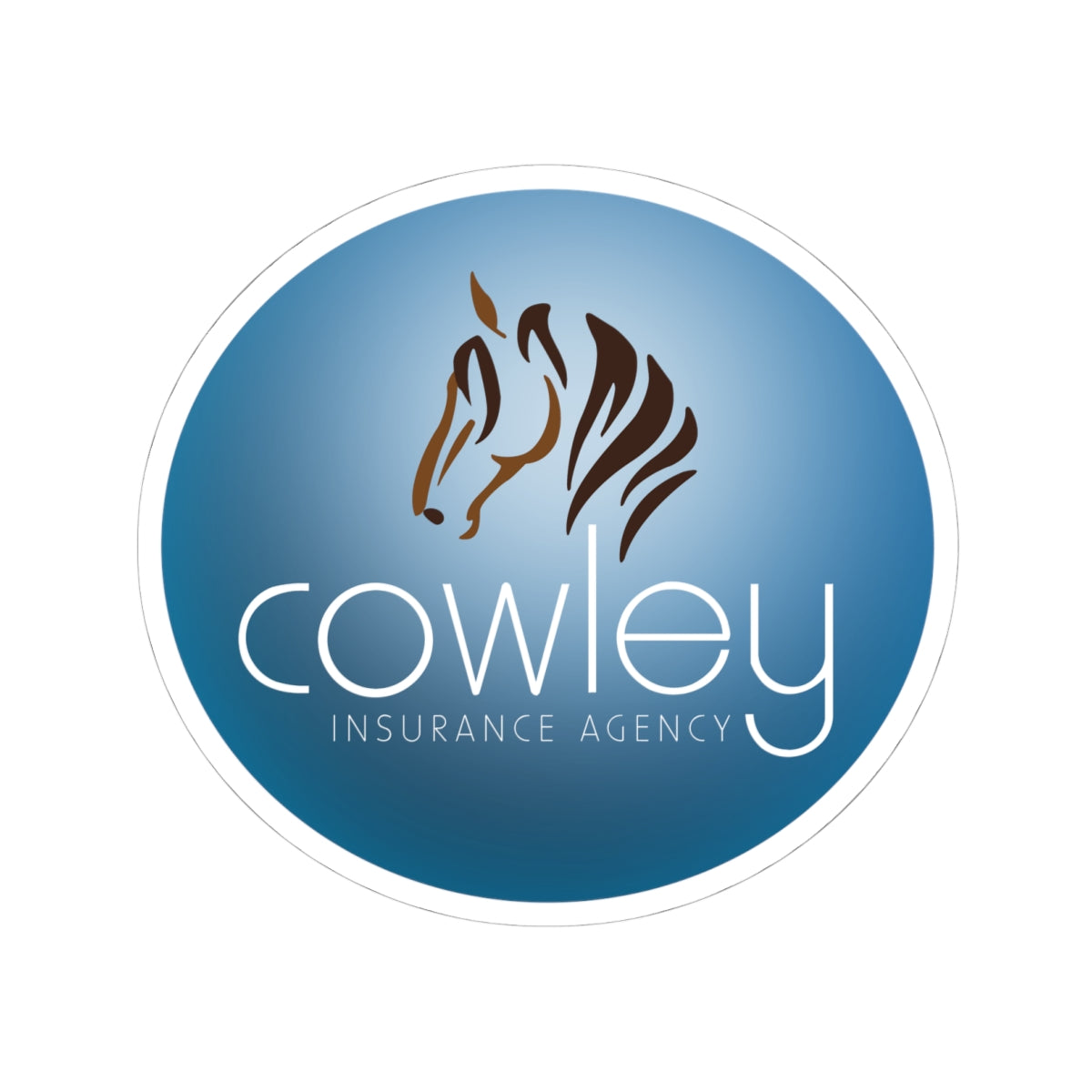 Stickers - 2 sizes, clear or white trim
