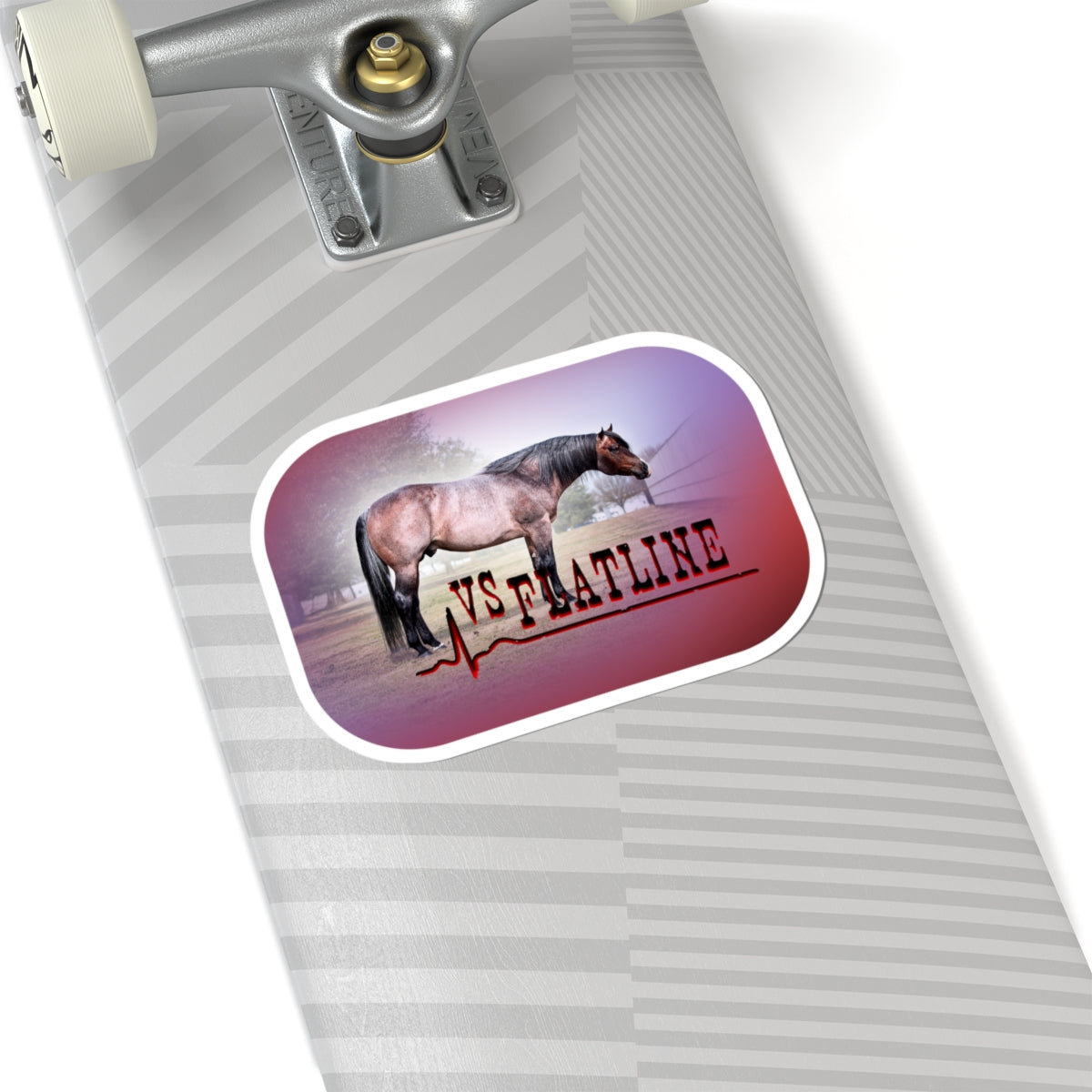 Stickers - 2 sizes, clear or white trim