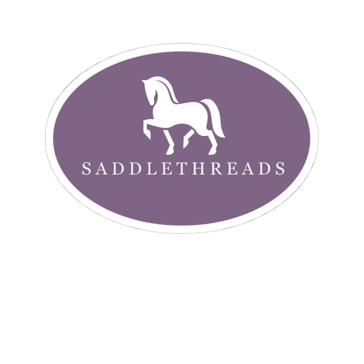 Stickers - 2 sizes, clear or white trim