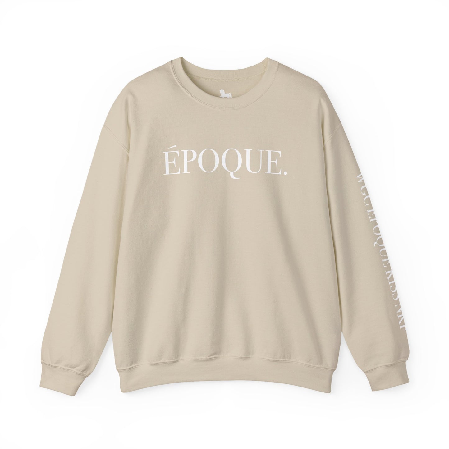 Époque. - Sleeve + Back Design, Unisex Heavy Blend™ Crewneck Sweatshirt