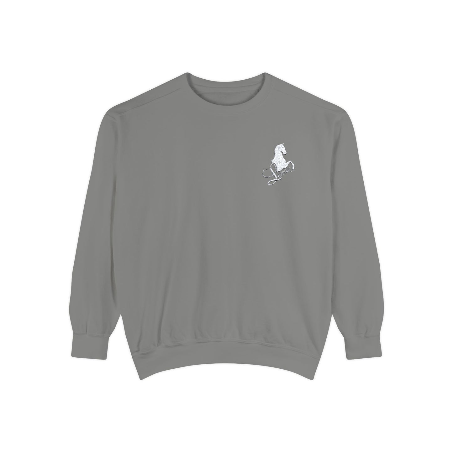 Comfort Colors Embroidered Sweatshirt