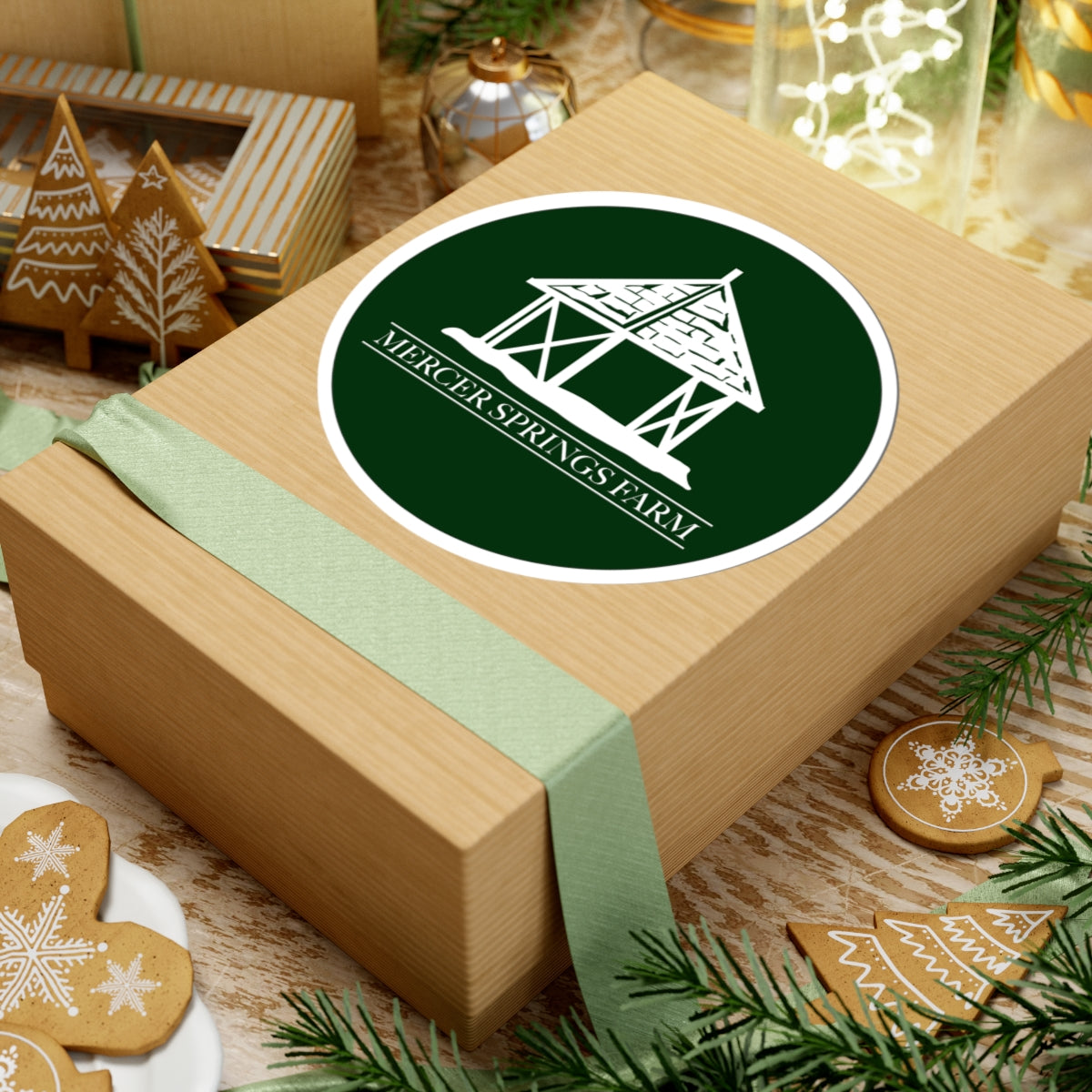 Stickers - 2 sizes, clear or white trim