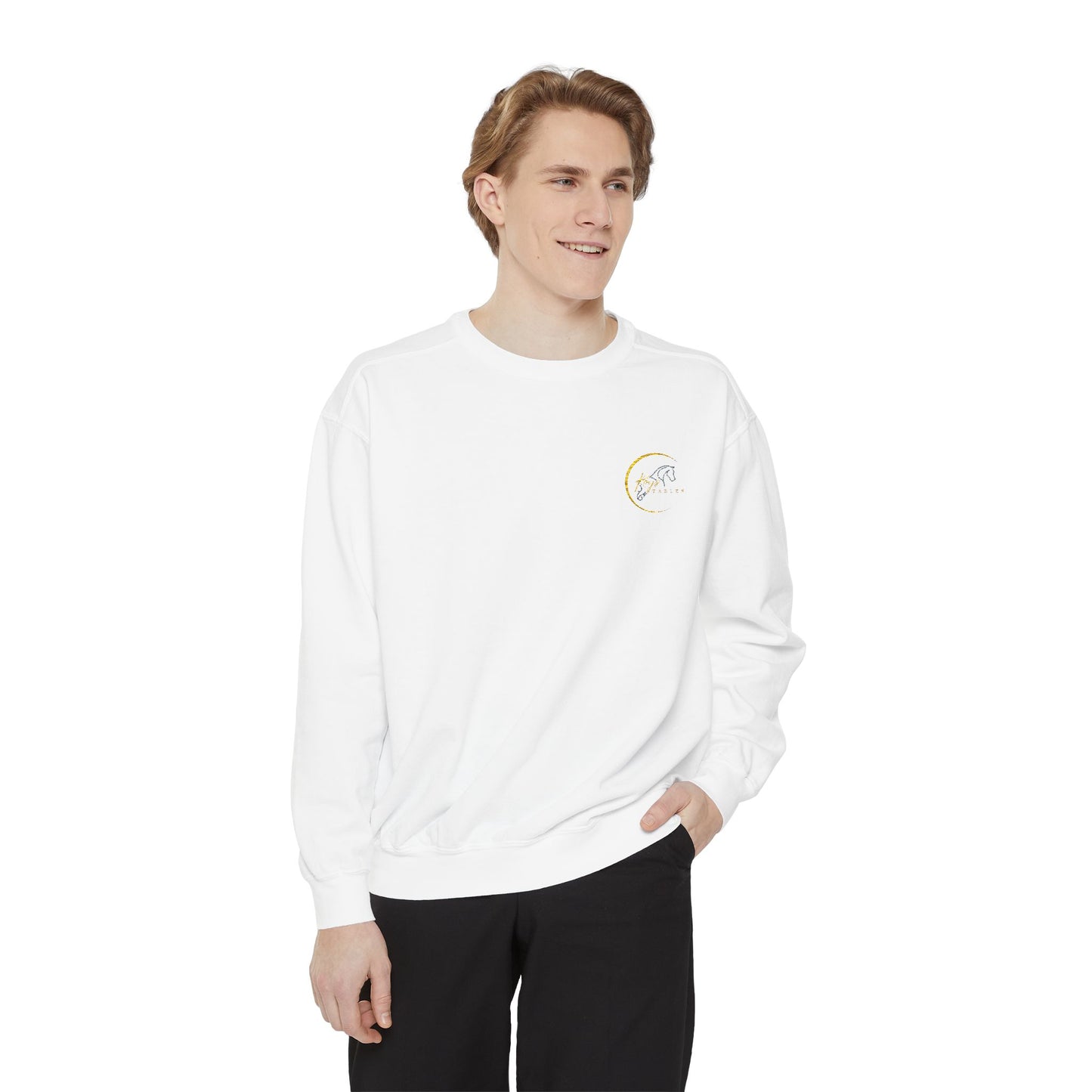 Comfort Colors Embroidered Sweatshirt