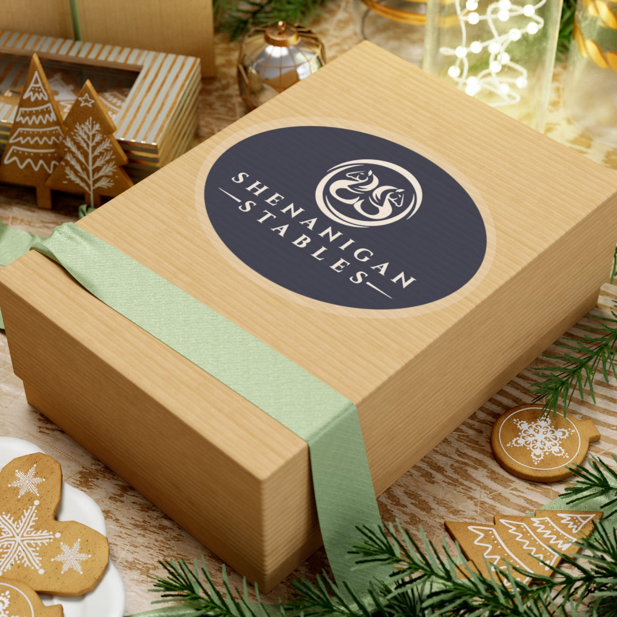 Stickers - 2 sizes, clear or white trim