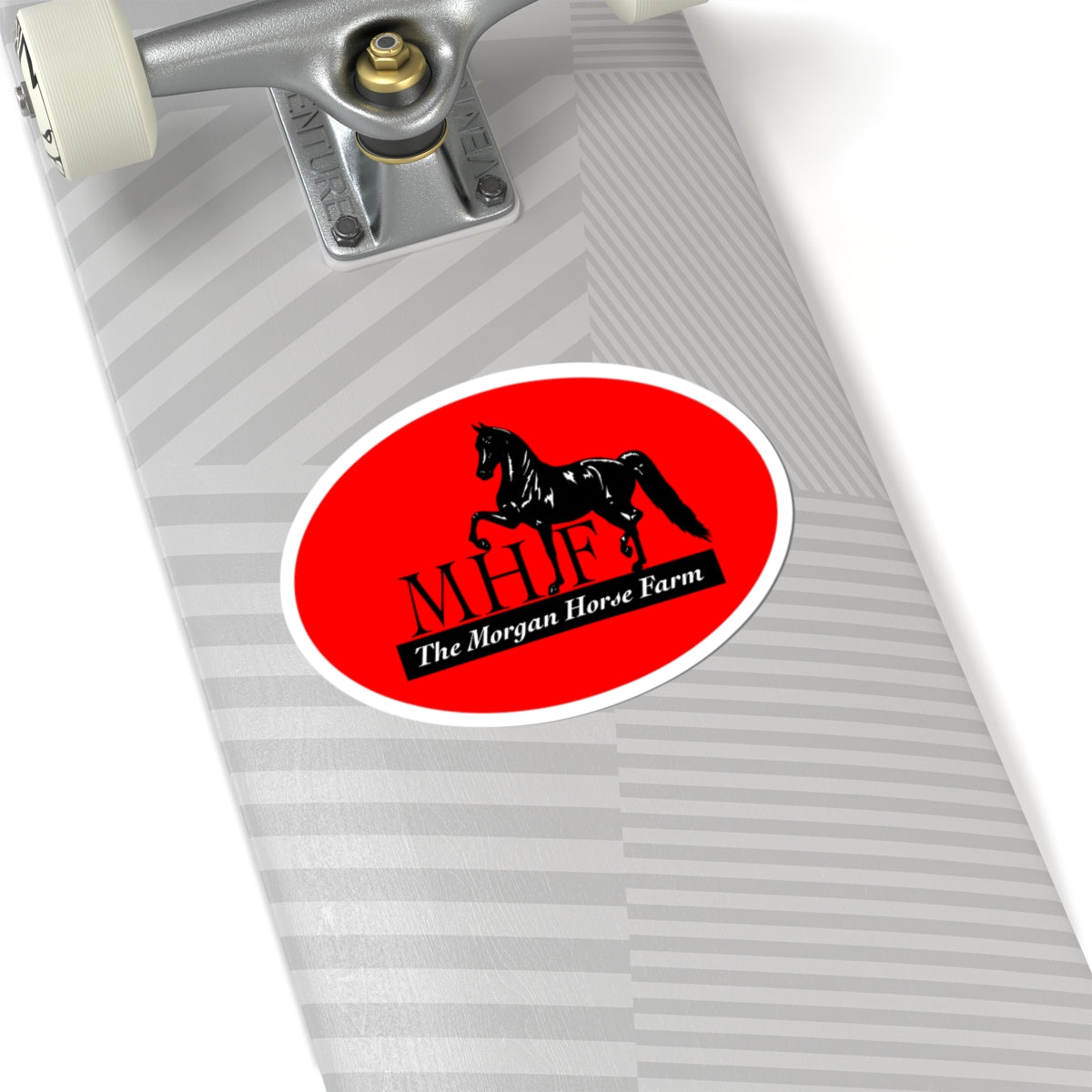 Stickers - 2 sizes, clear or white trim