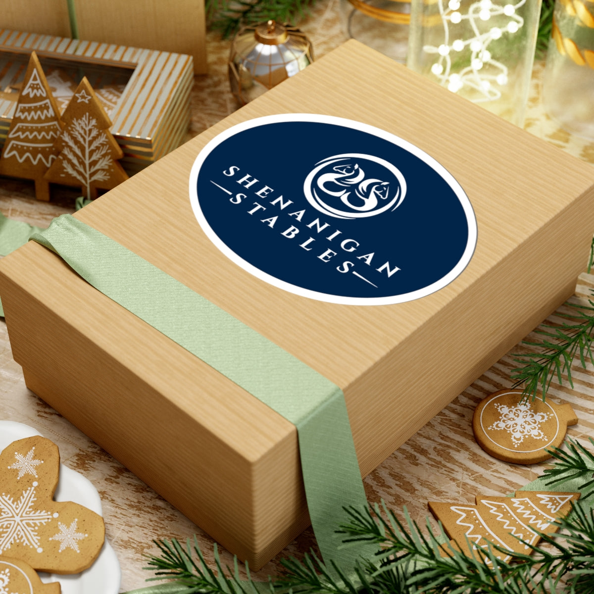 Stickers - 2 sizes, clear or white trim