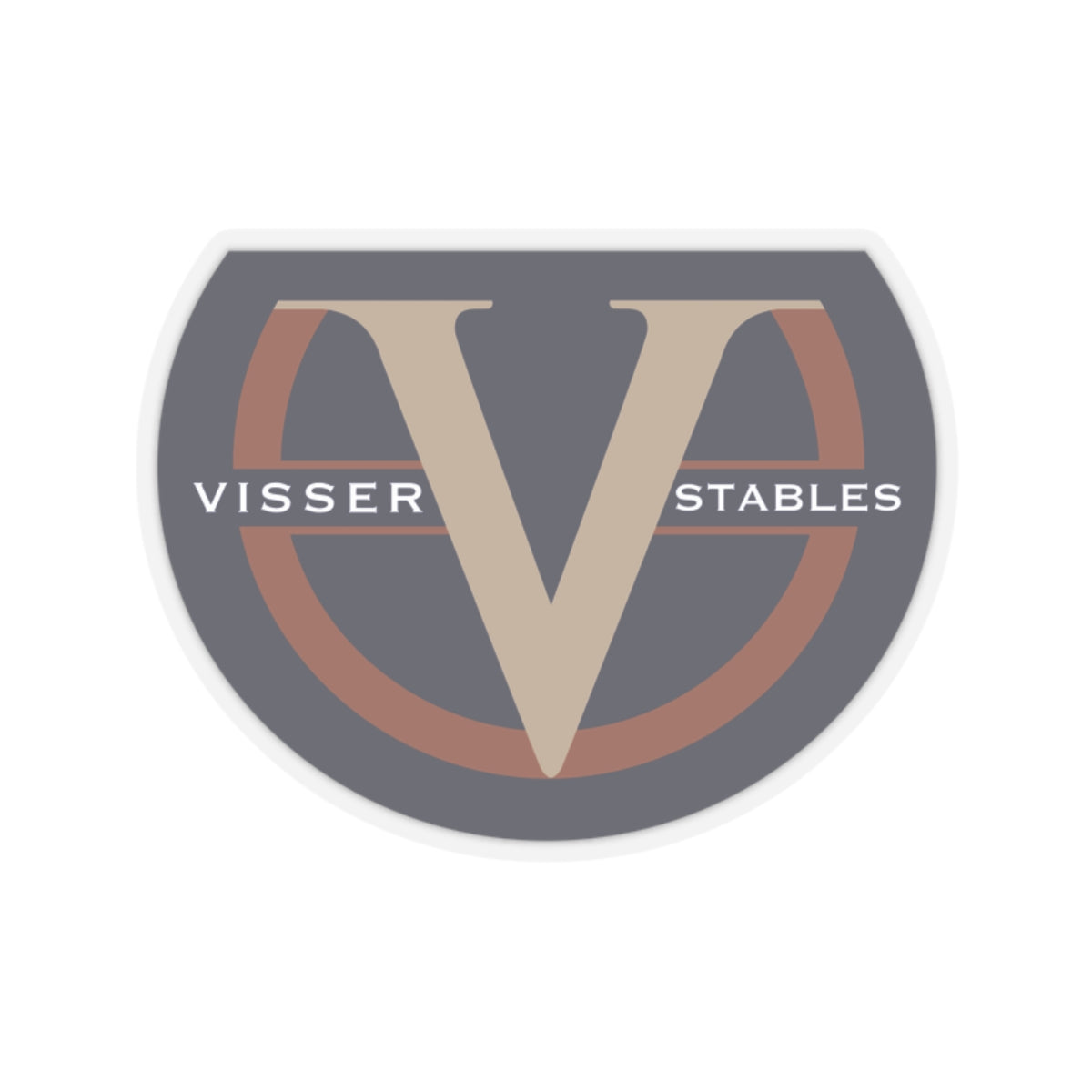 Stickers - 2 sizes, clear or white trim