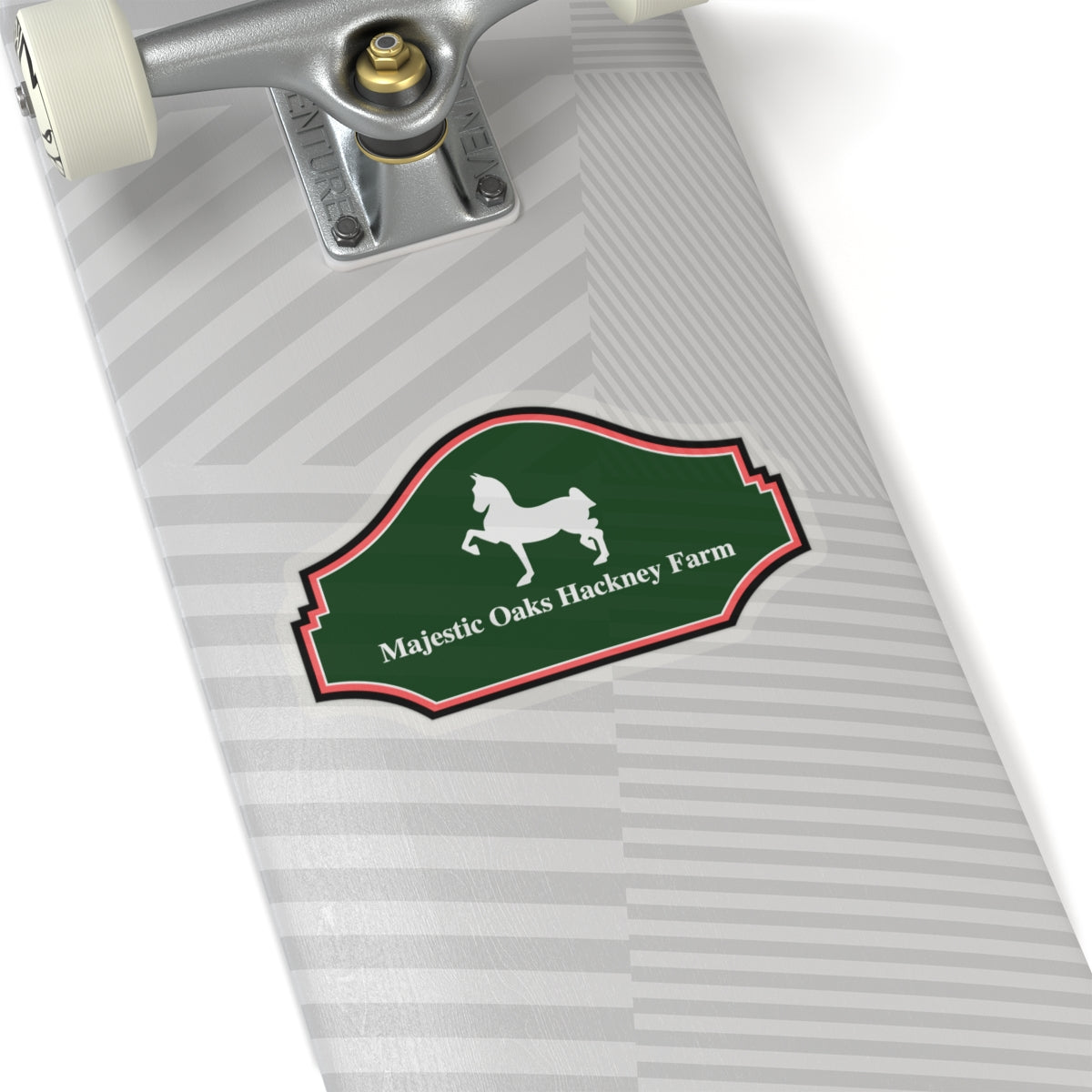 Stickers - 2 sizes, clear or white trim