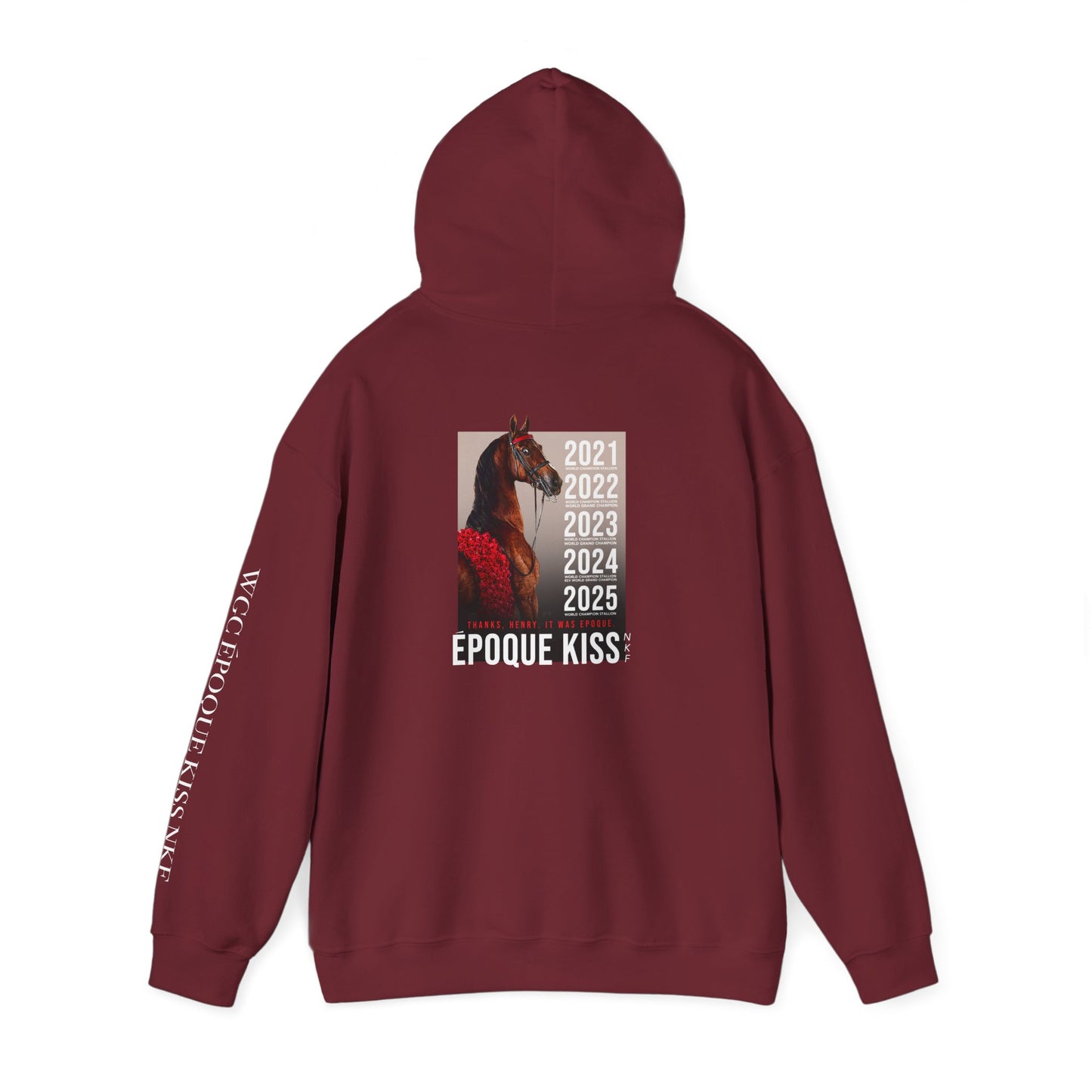 Époque. - Sleeve & Back Print - Unisex Heavy Blend™ Hoodie