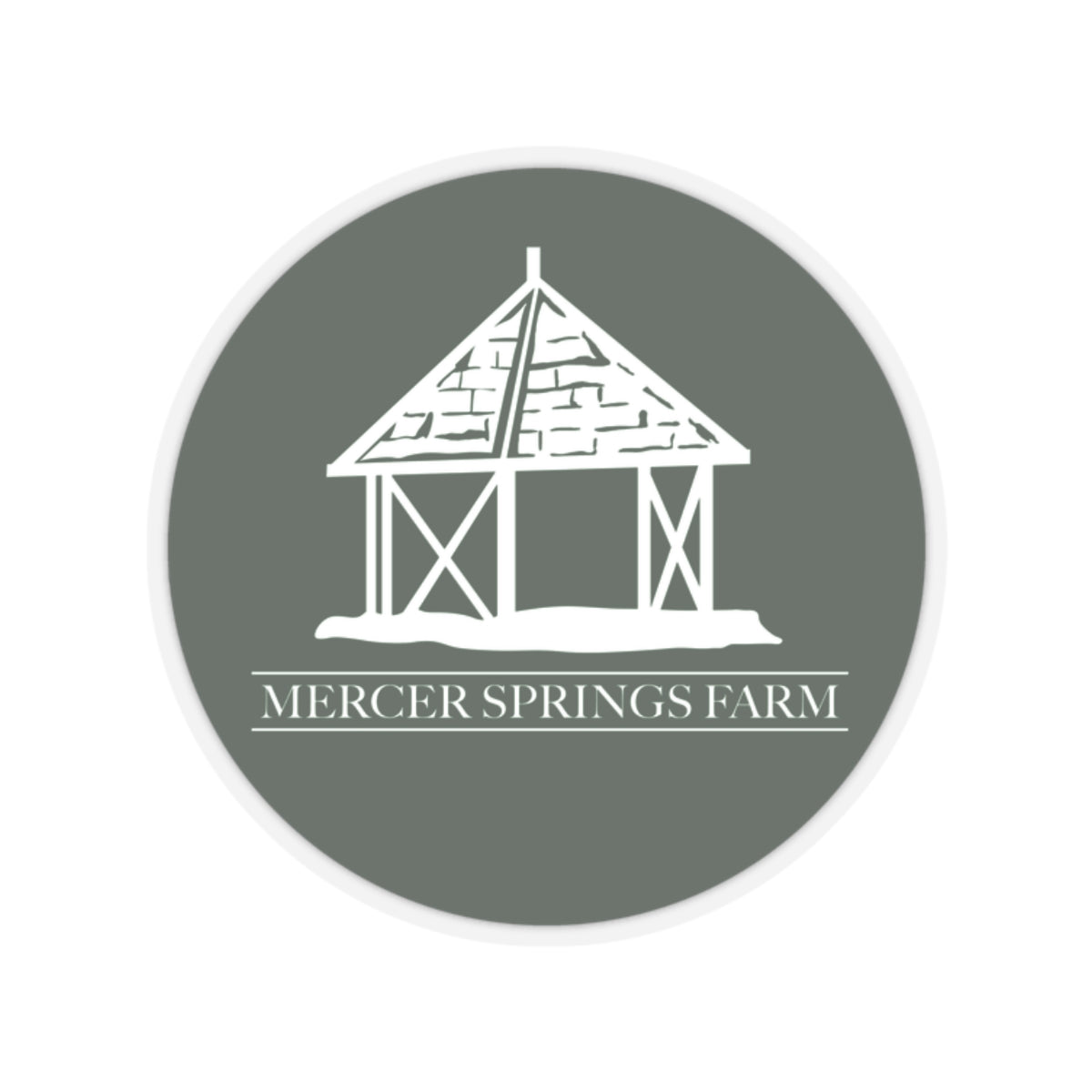 Stickers - 2 sizes, clear or white trim