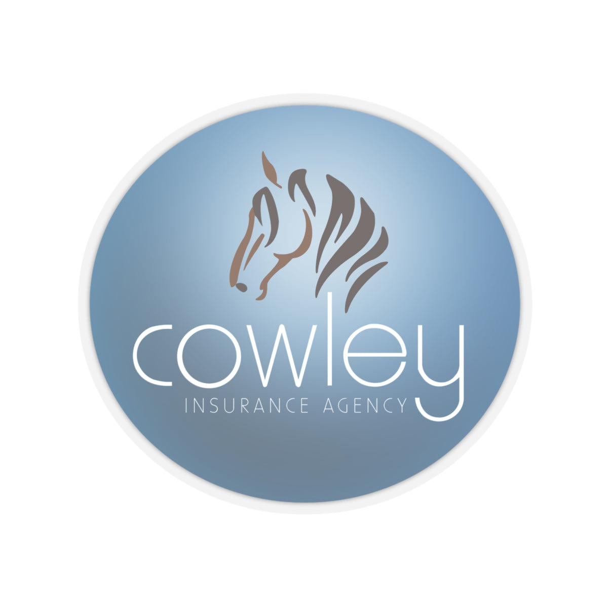 Stickers - 2 sizes, clear or white trim