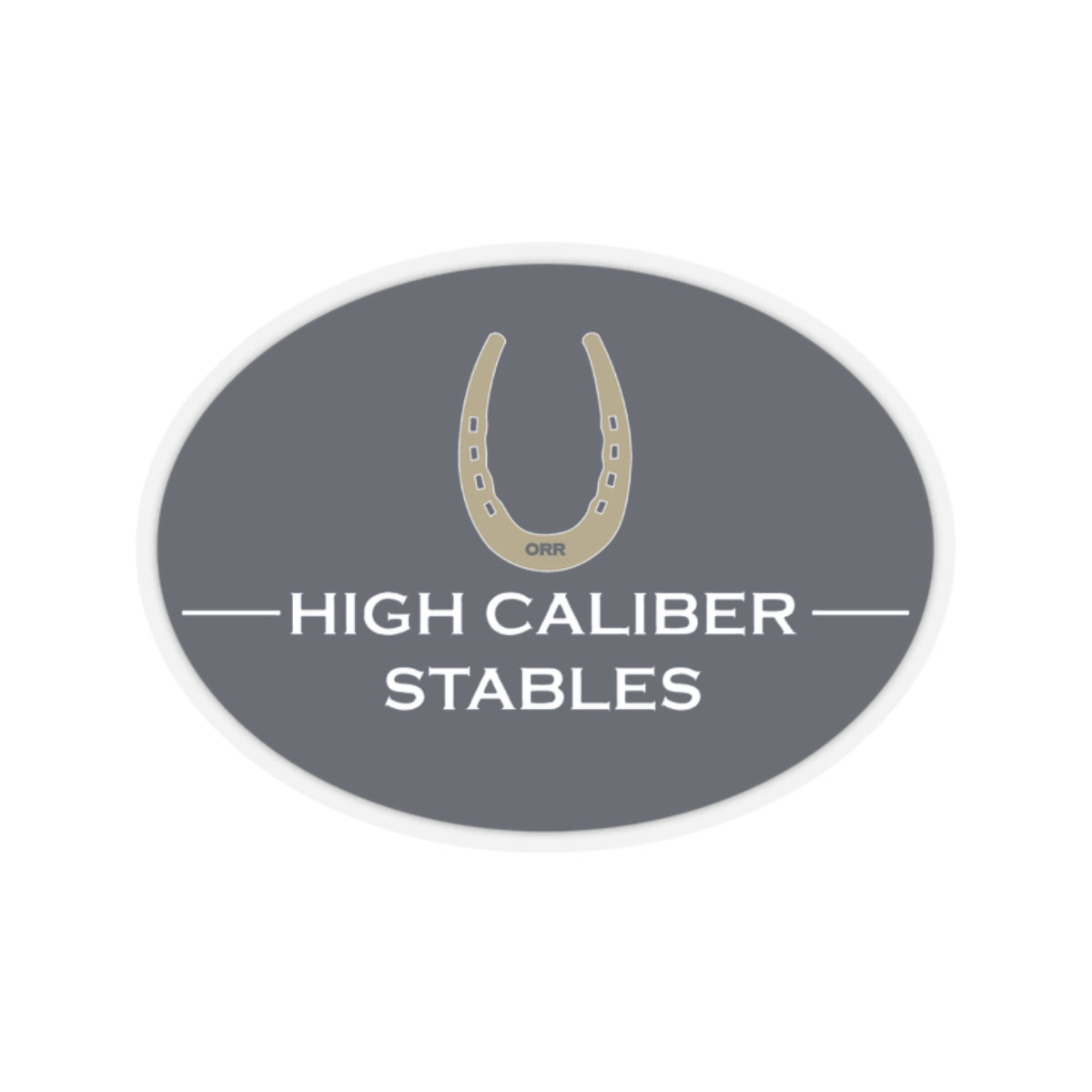 Stickers - 2 sizes, clear or white trim