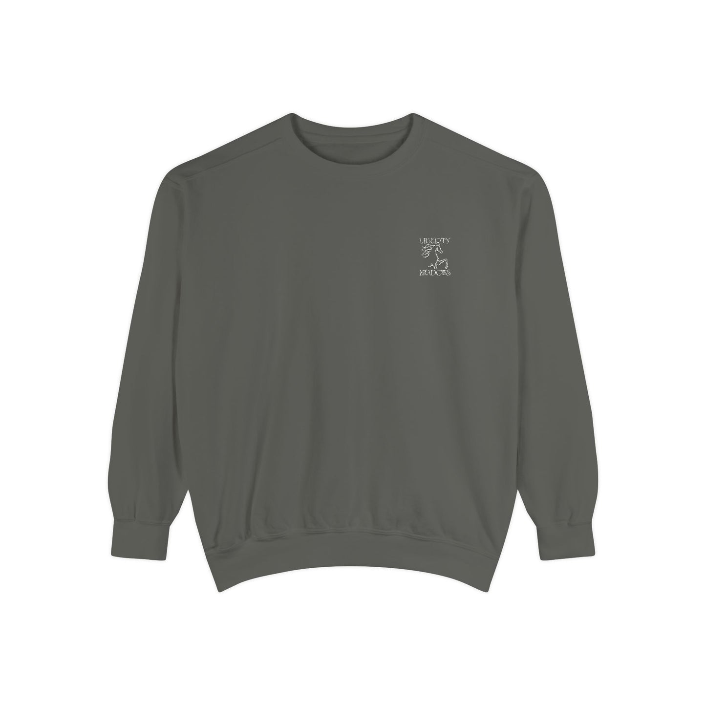 Comfort Colors Embroidered Sweatshirt