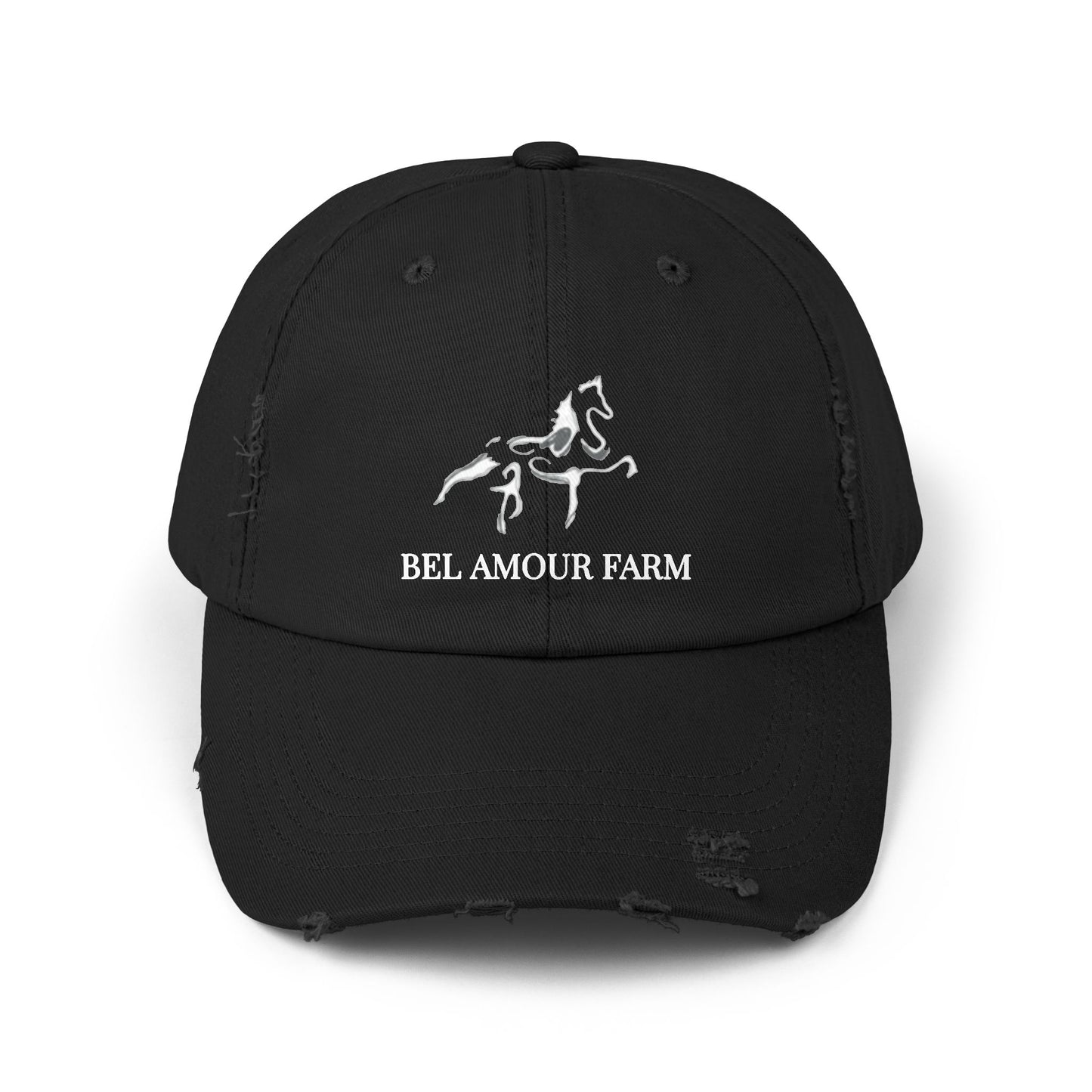 Distressed Cotton Cap