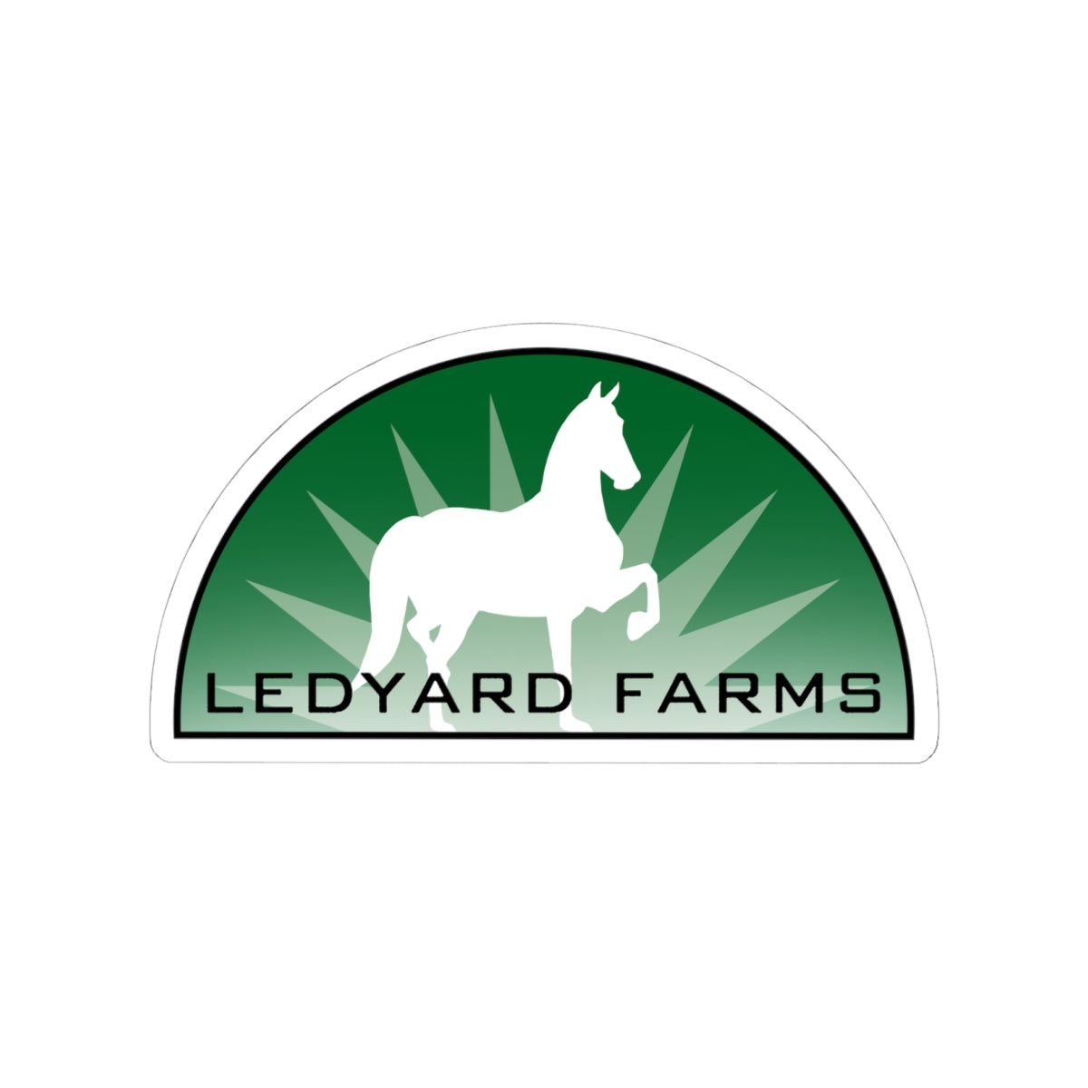 Stickers - 2 sizes, clear or white trim