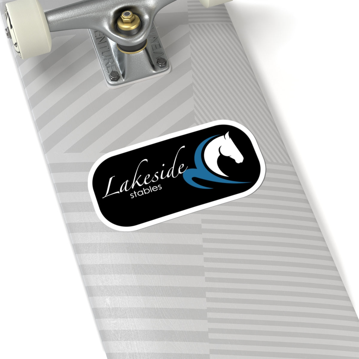 Stickers - 2 sizes, clear or white trim