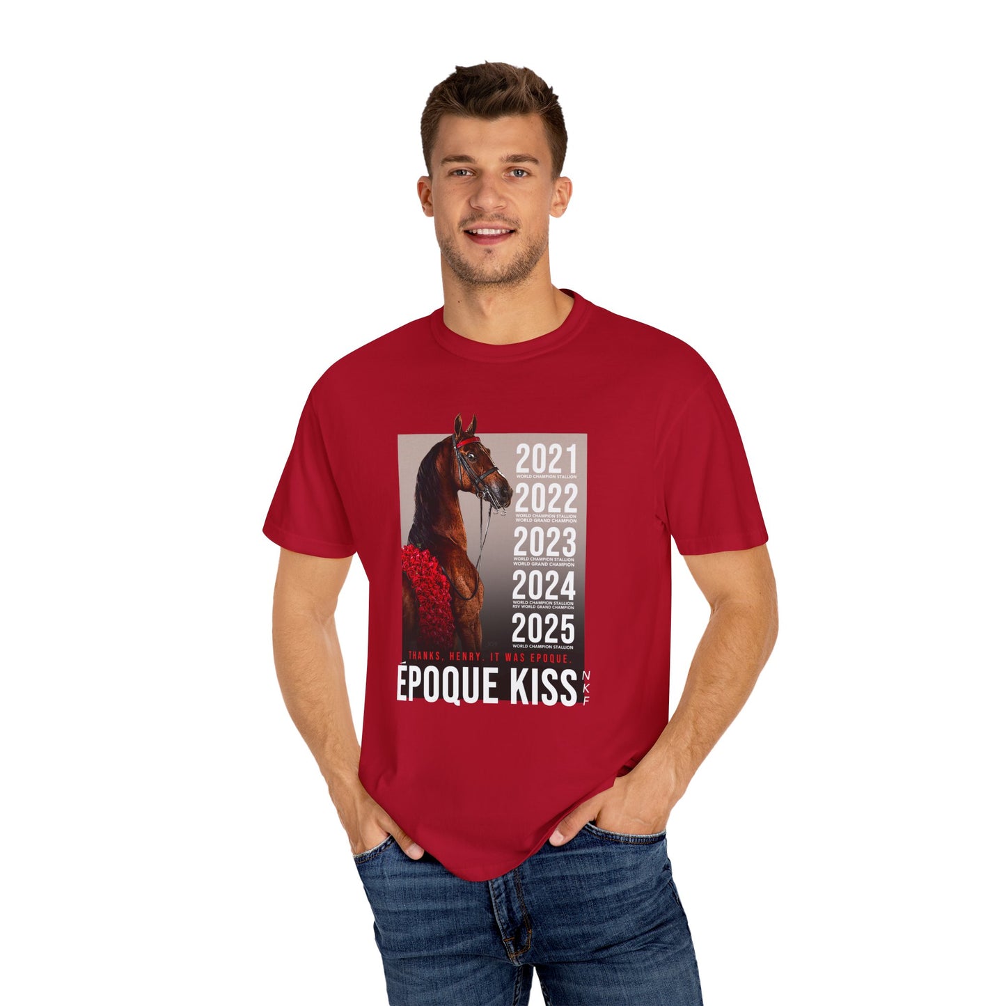 Époque Kiss - Front Design - Comfort Colors Tee