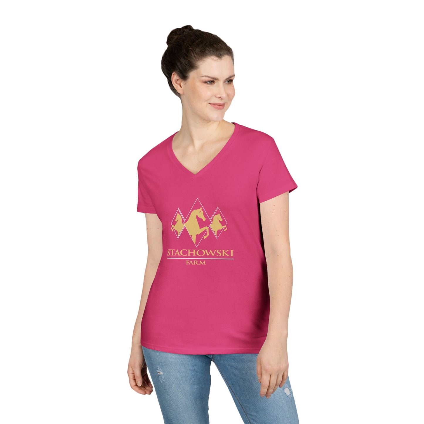 Ladies V-Neck Tee