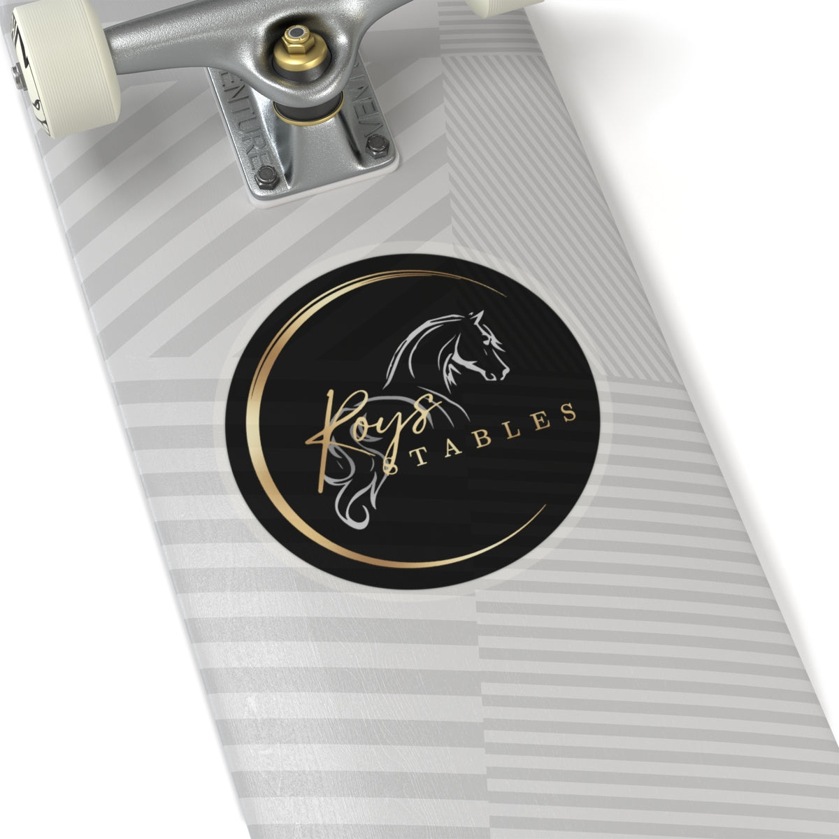 Stickers - 2 sizes, clear or white trim