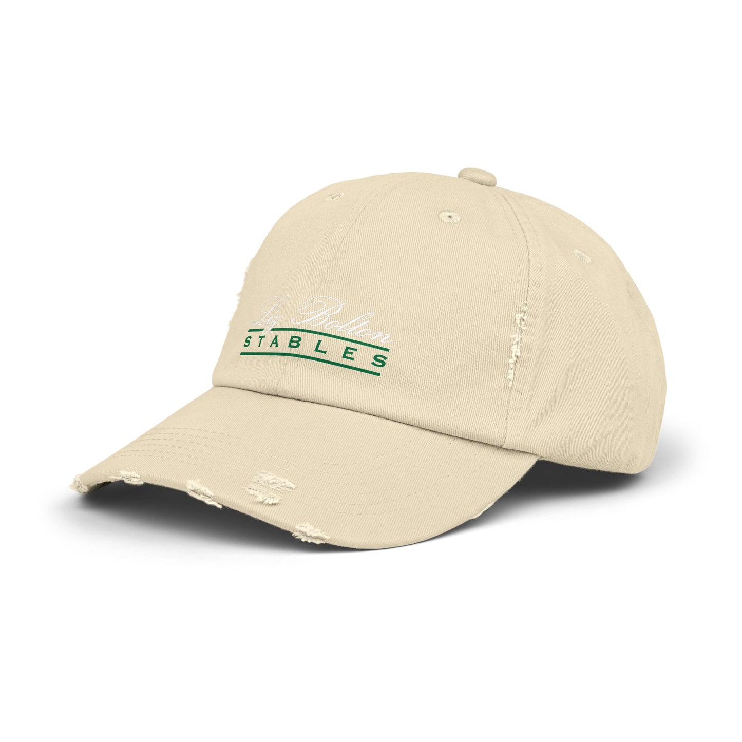 Distressed Cotton Cap
