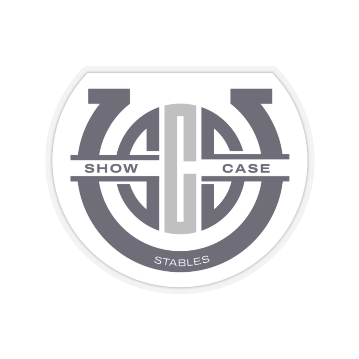 Stickers - 2 sizes, clear or white trim