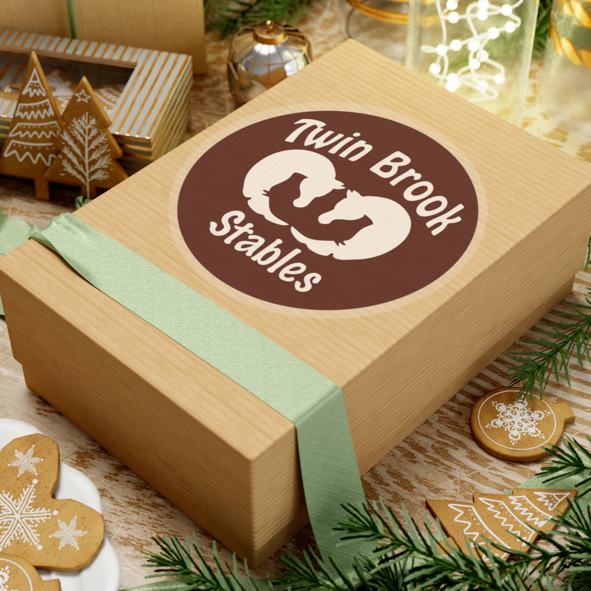 Stickers - 2 sizes, clear or white trim